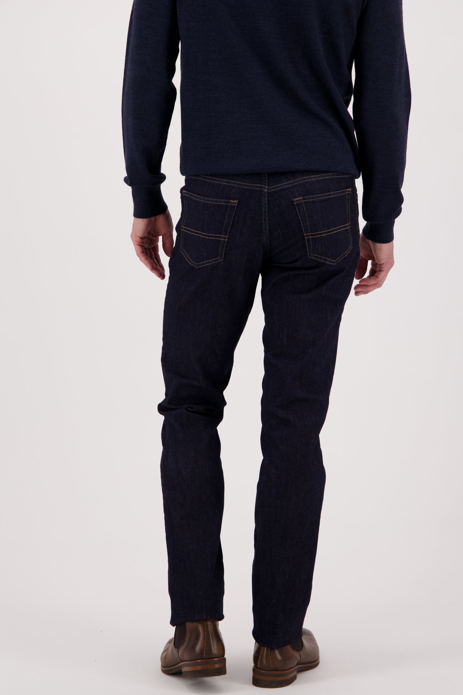 Jean bleu foncé - Jackson - regular fit - L36 de Brassville pour Hommes