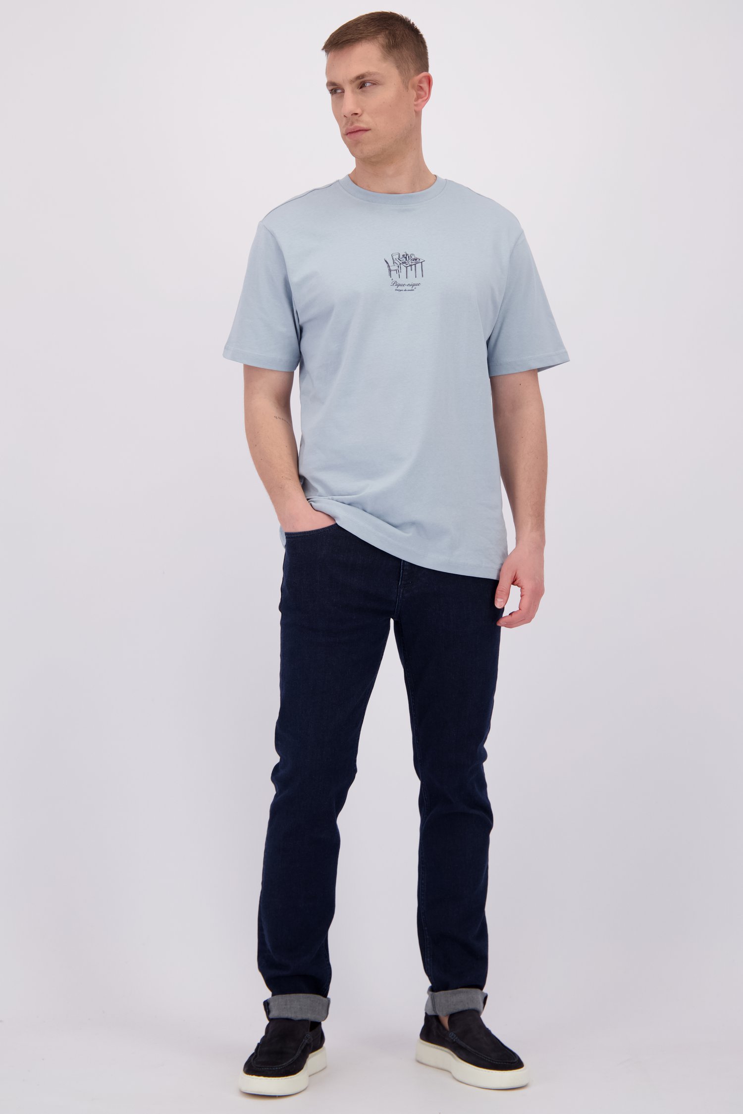 Photo supplémentaire 1 de Jean bleu foncé – Lars – Slim fit – L34 de Liberty Island Denim pour Hommes