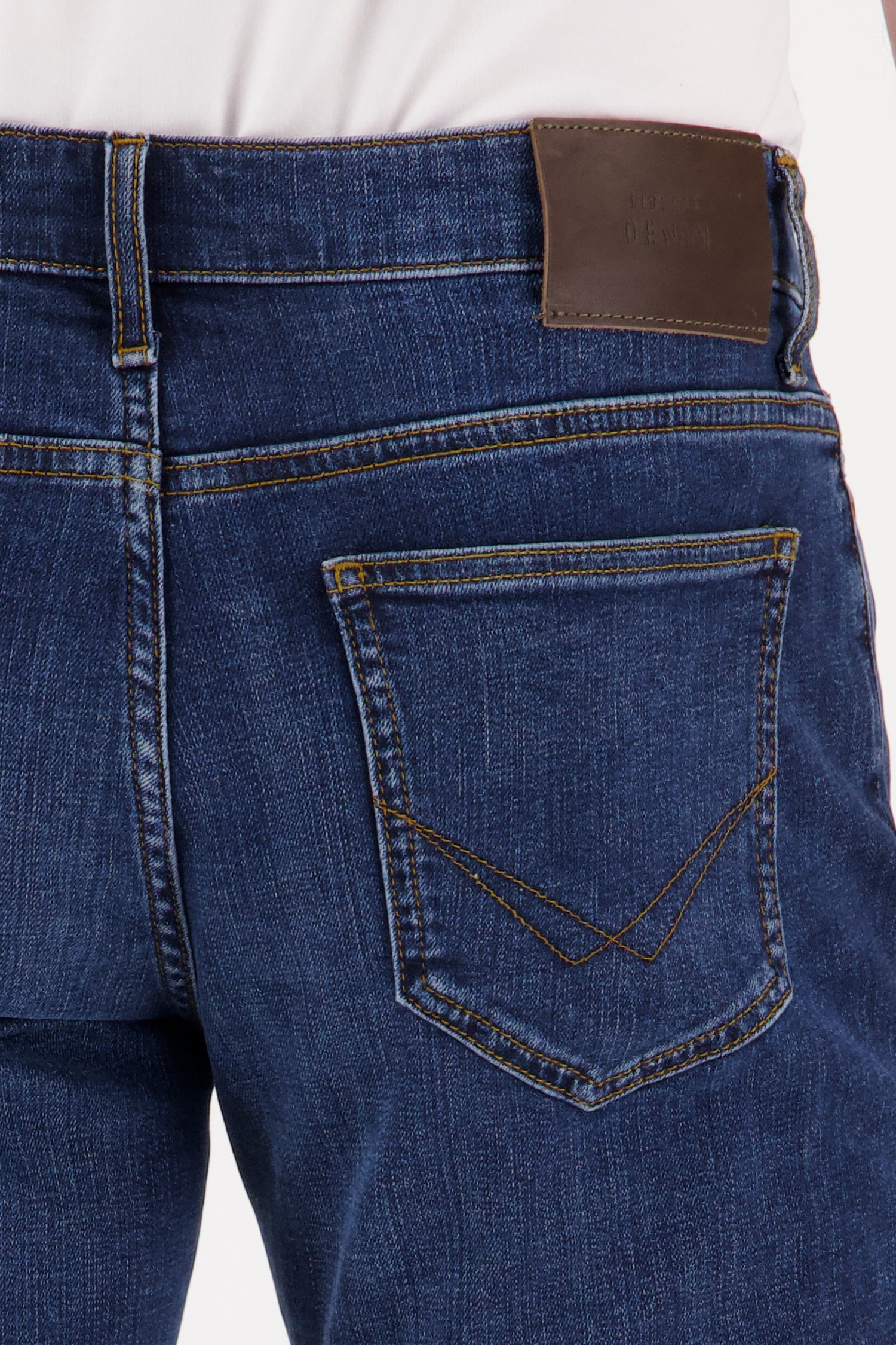 Détail de Jean bleu moyen - Tom – regular fit - L34  de Liberty Island Denim pour Hommes