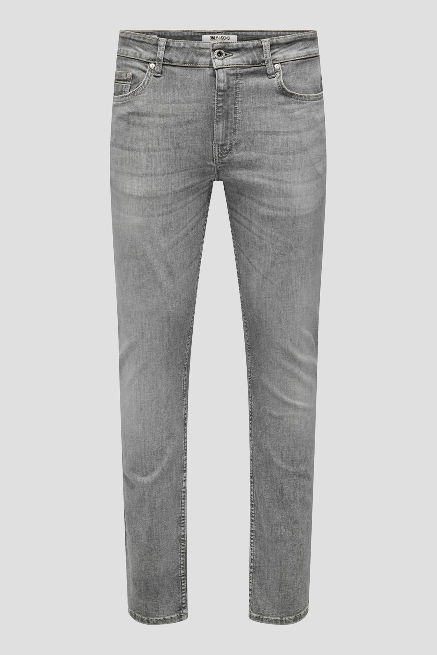 Jean gris- Slim fit de ONLY & SONS pour Hommes