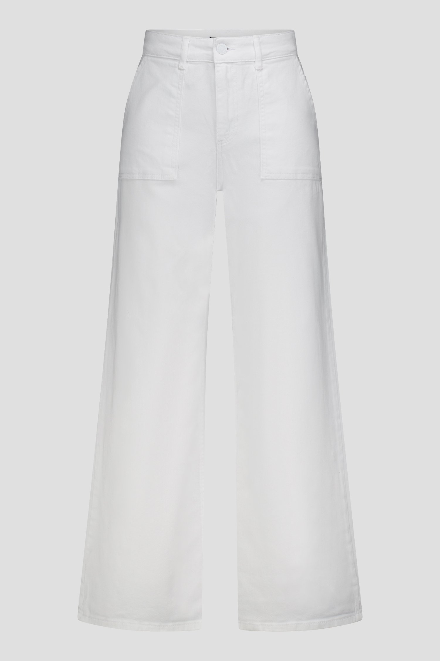 Jean large blanc de More & More pour Femmes