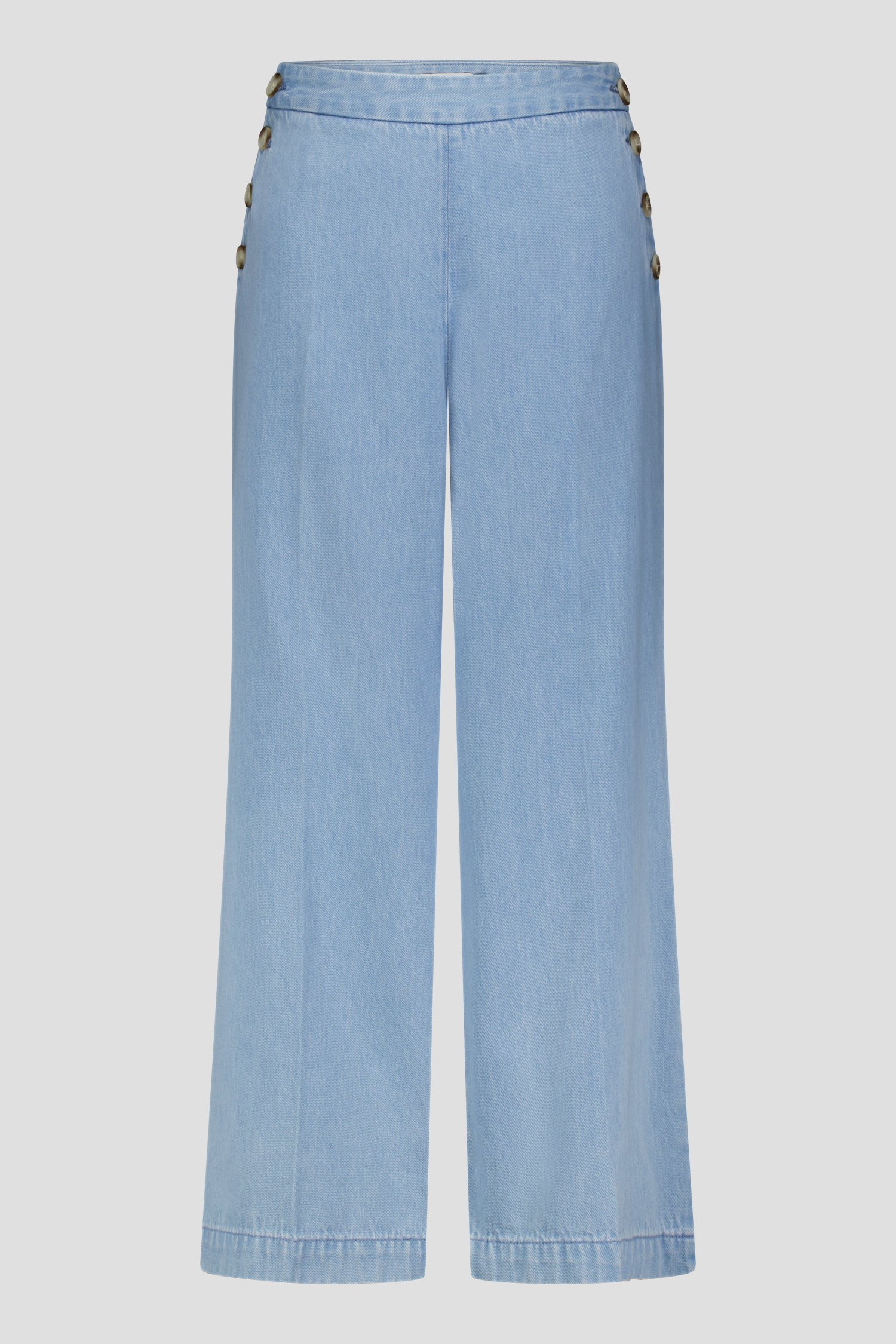 Photo produit 1 de Jean large bleu avec boutons de Libelle pour Femmes