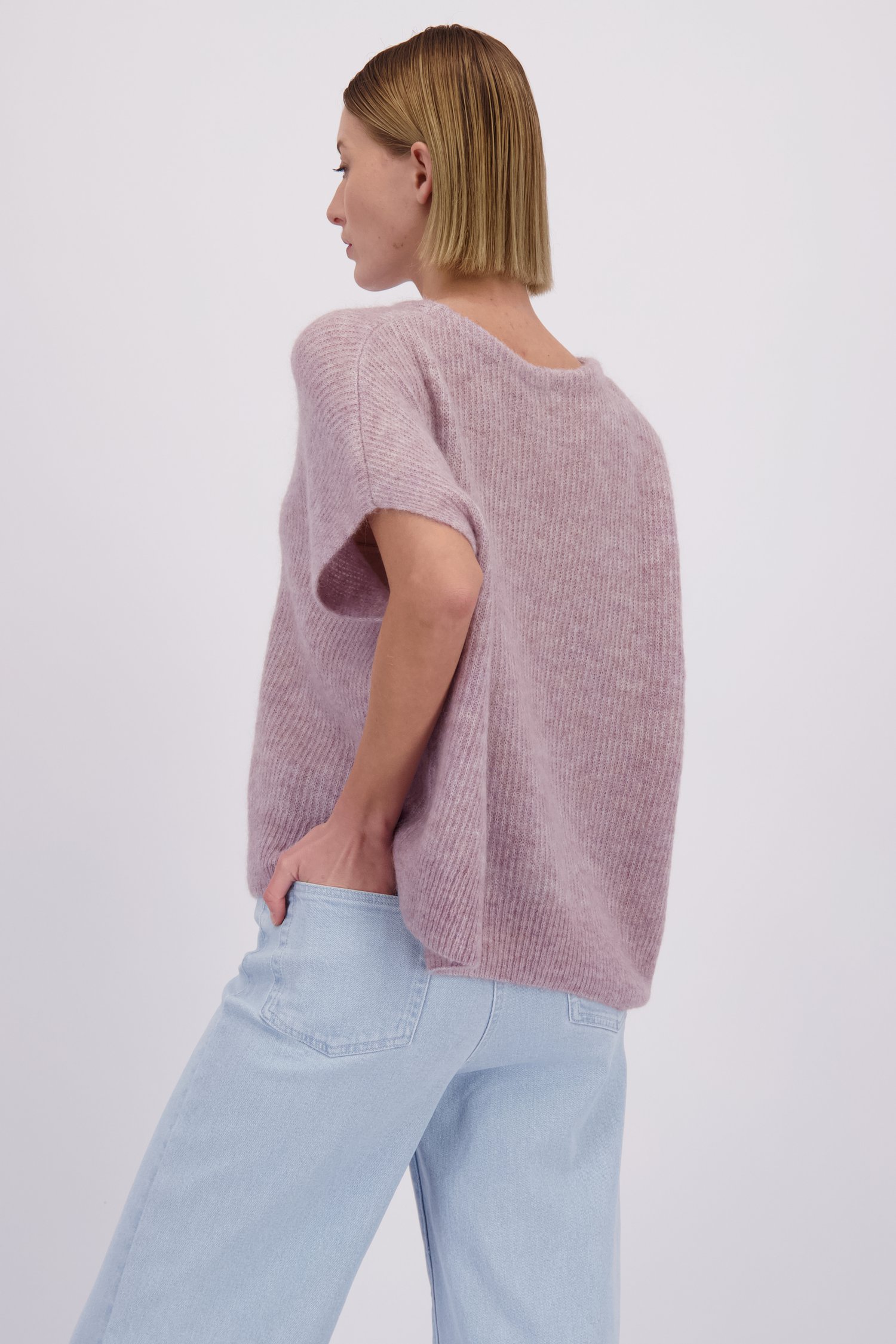 Le dos de Jean large bleu clair de D'Auvry pour Femmes