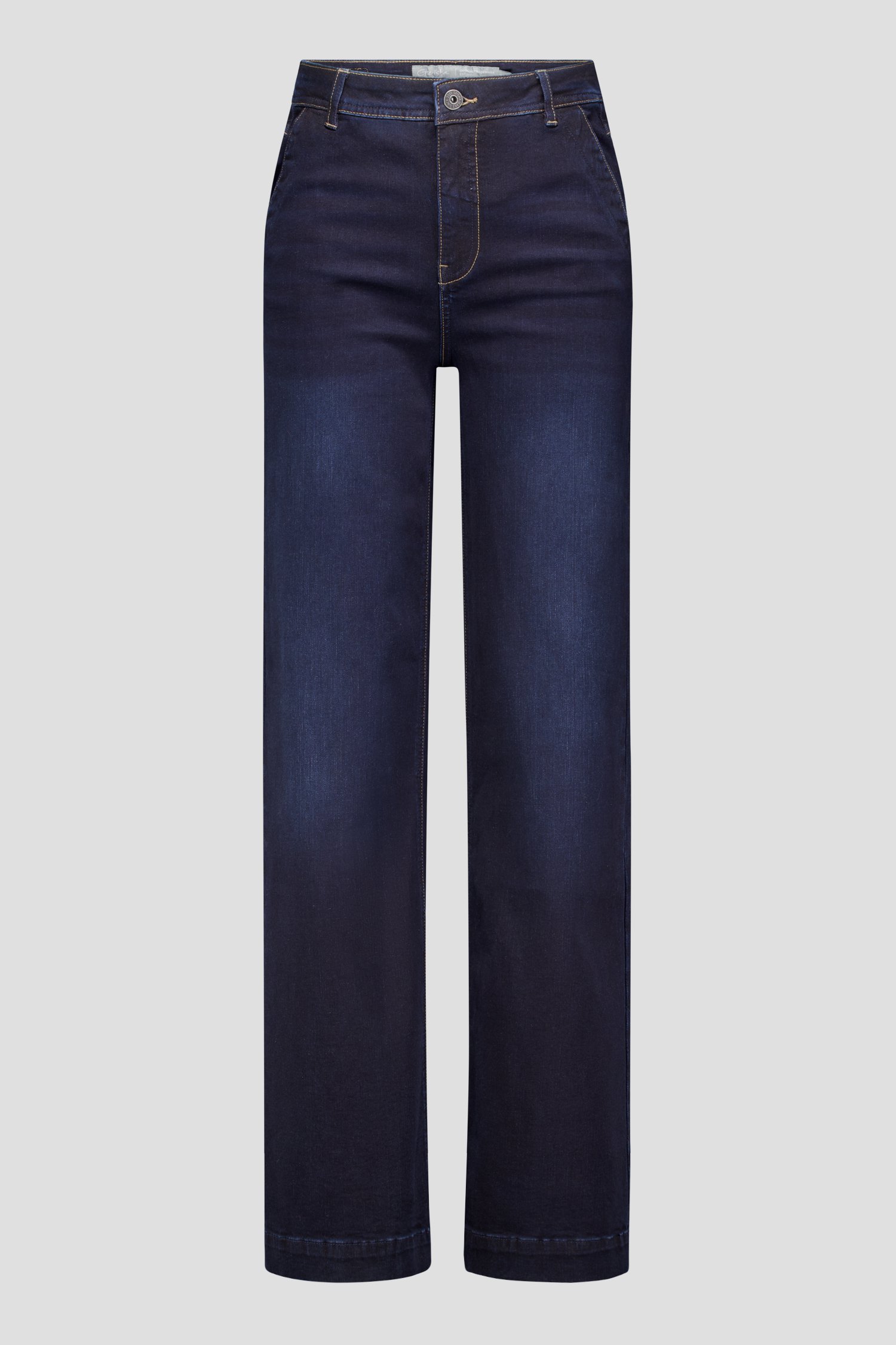 Photo produit 1 de Jean large bleu foncé de Geisha pour Femmes