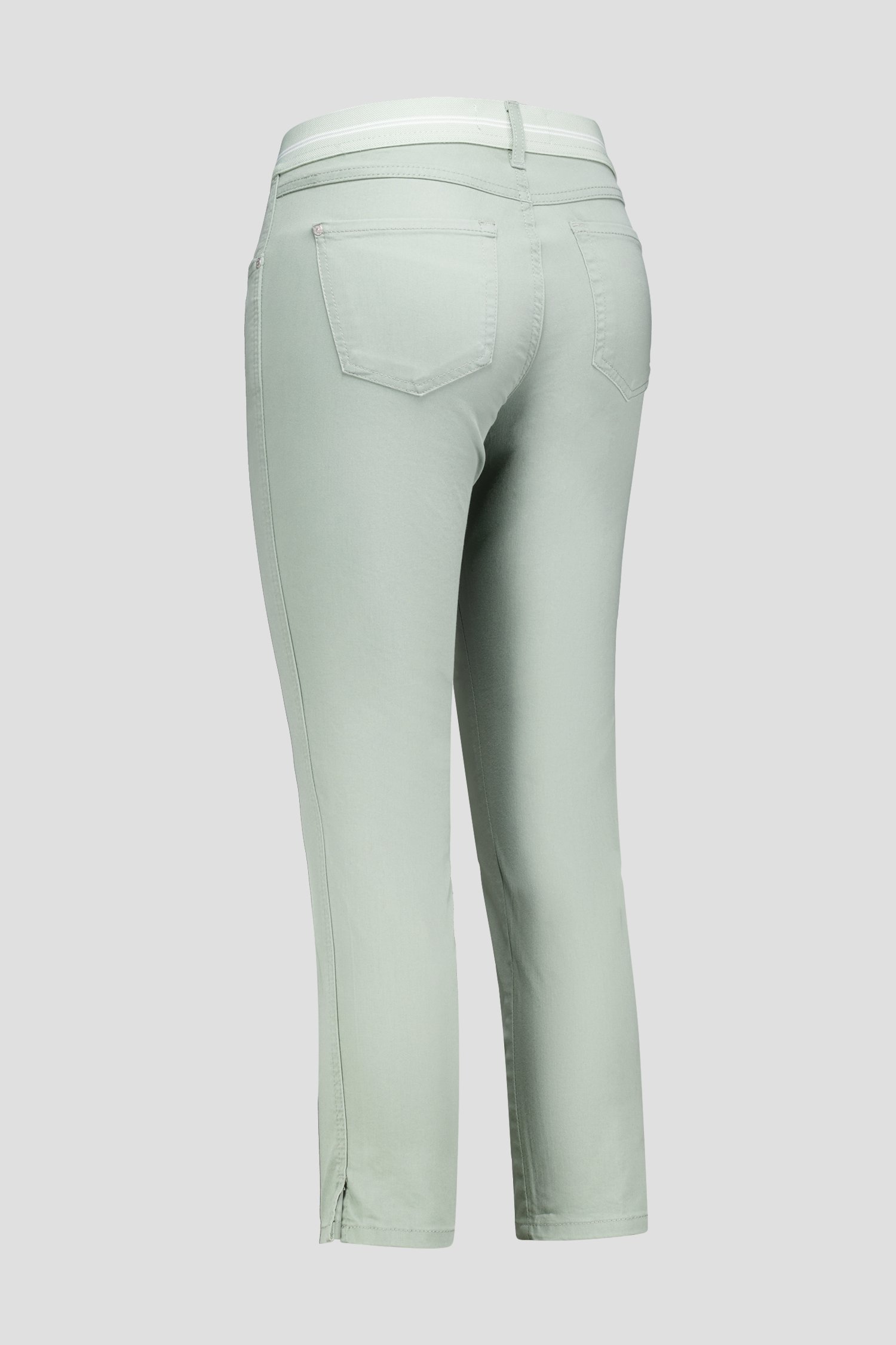 Jean vert avec taille élastique - longueur 7/8 de Angels pour Femmes