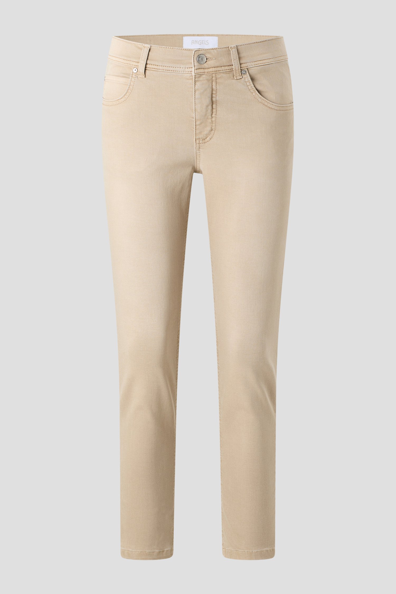 Jeans beige - Longeur 7/8 - Slim fit de Angels pour Femmes