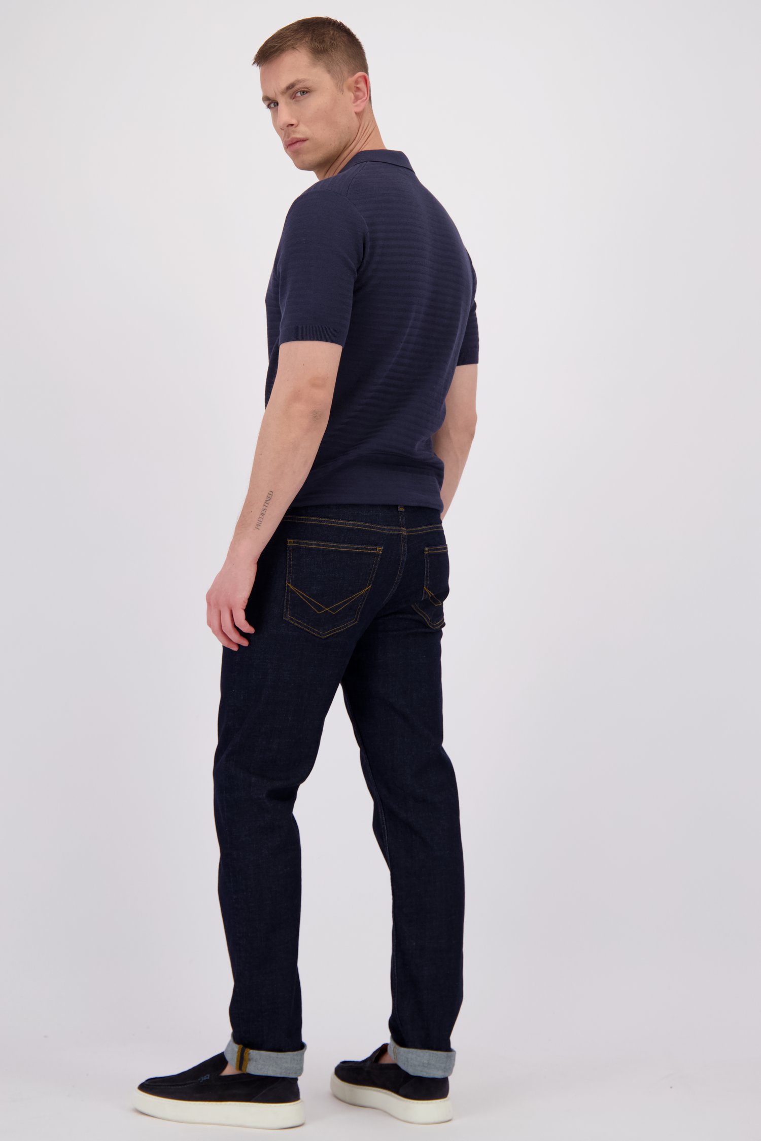 Photo supplémentaire 2 de Jeans bleu marine - Tom - regular fit - L34 de Liberty Island Denim pour Hommes