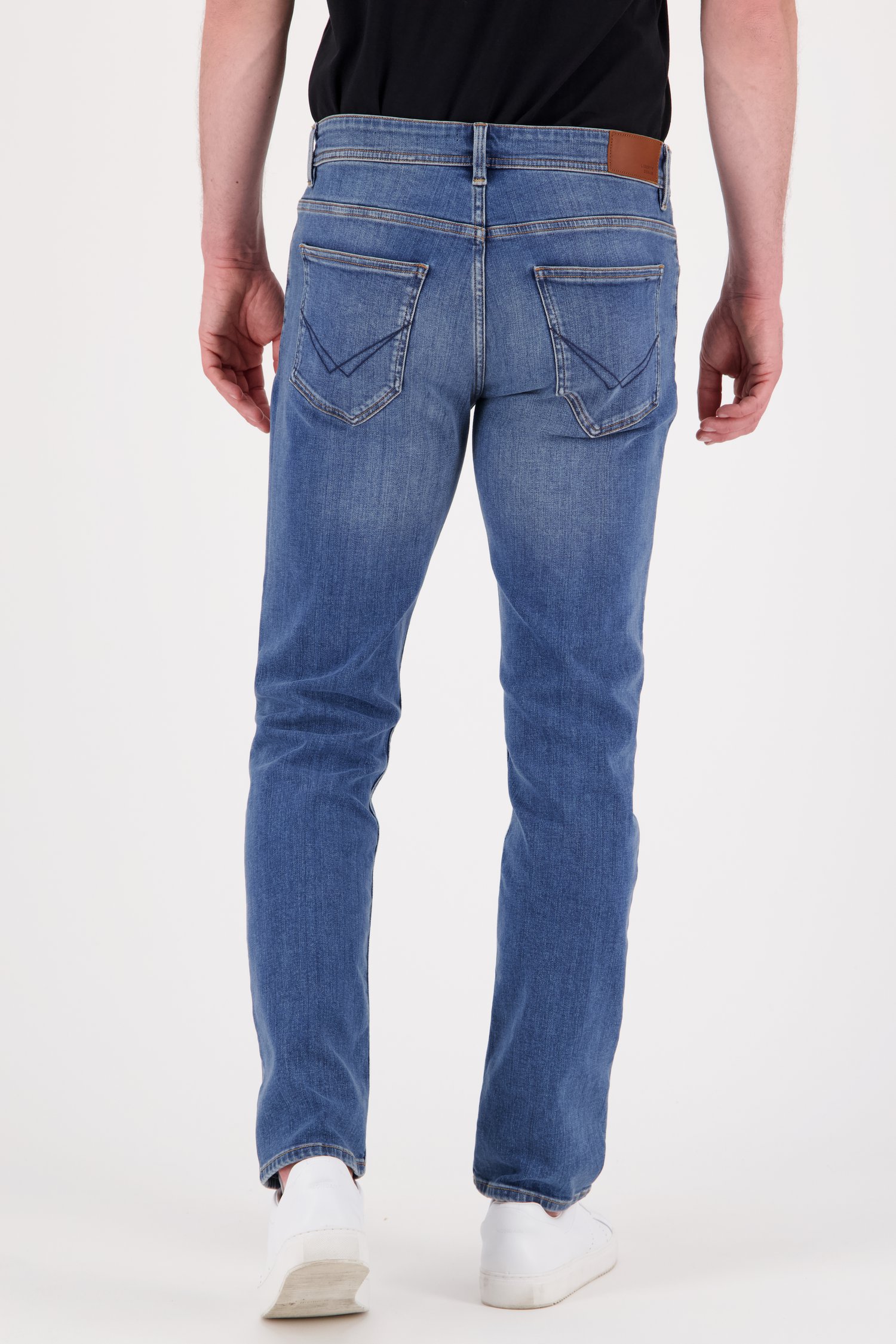 Jeans bleu moyen - Lars - slim fit - L32 de Liberty Island Denim pour Hommes