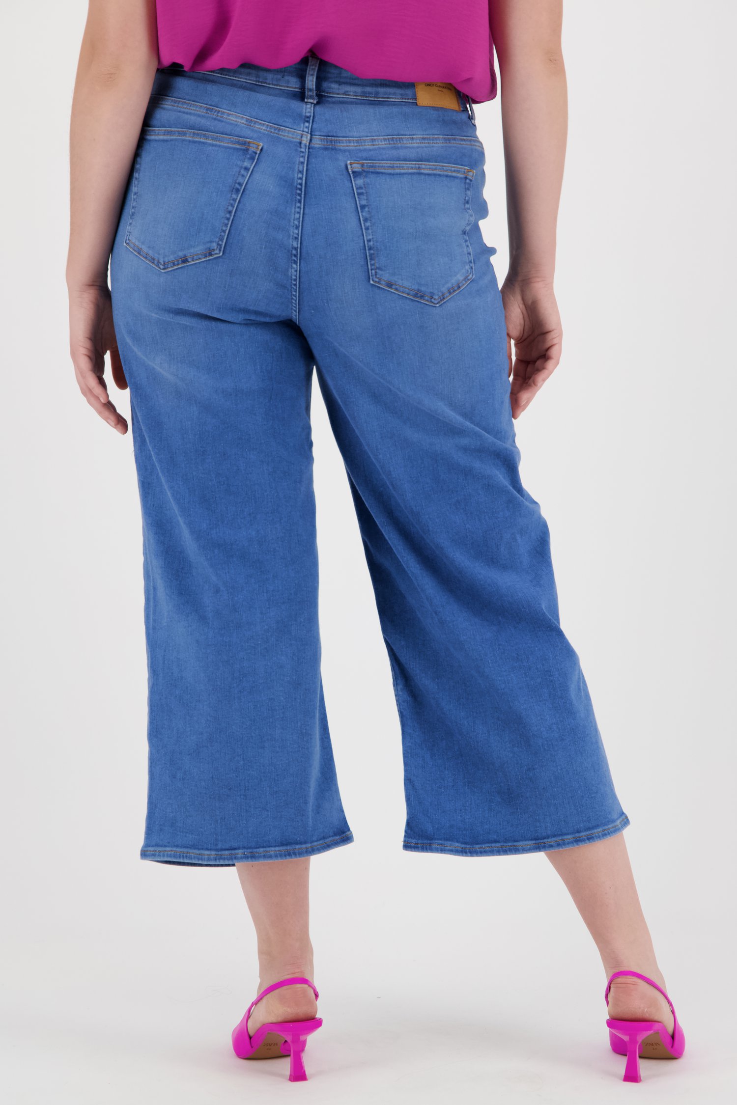 Jeans culotte - high waist van Only Carmakoma voor Dames