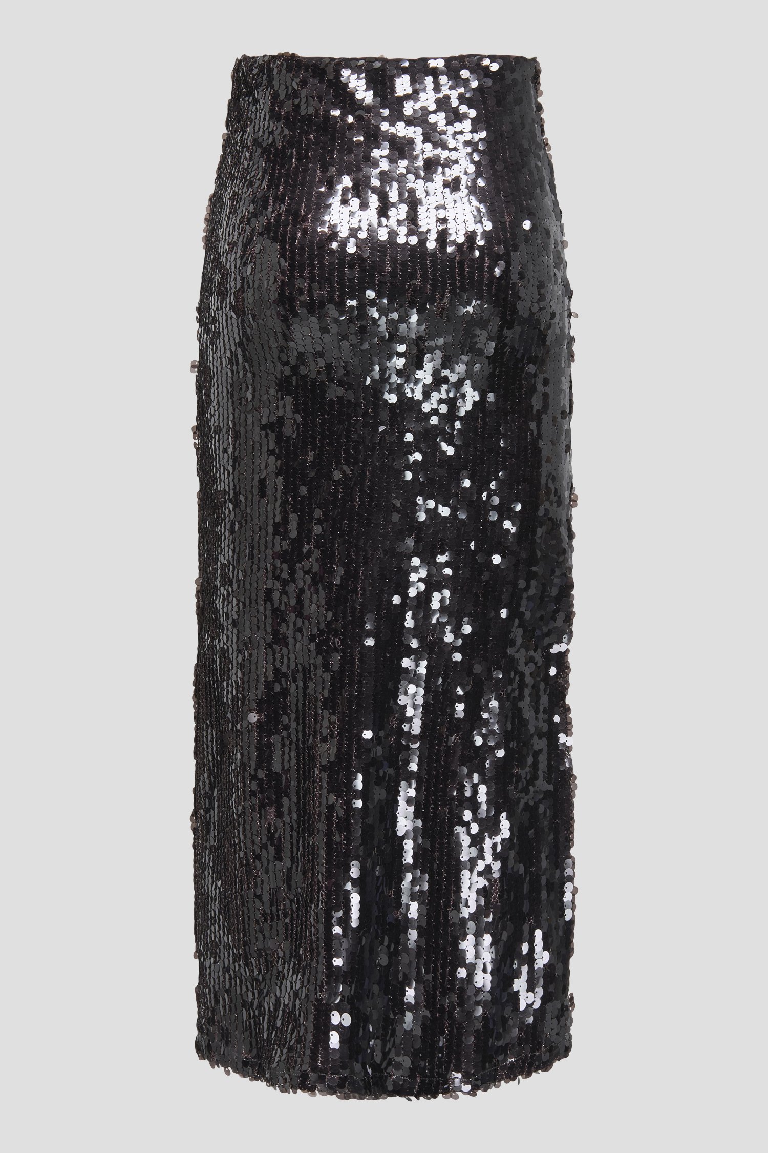 Photo produit 2 de Jupe longue marron à paillettes de JDY pour Femmes