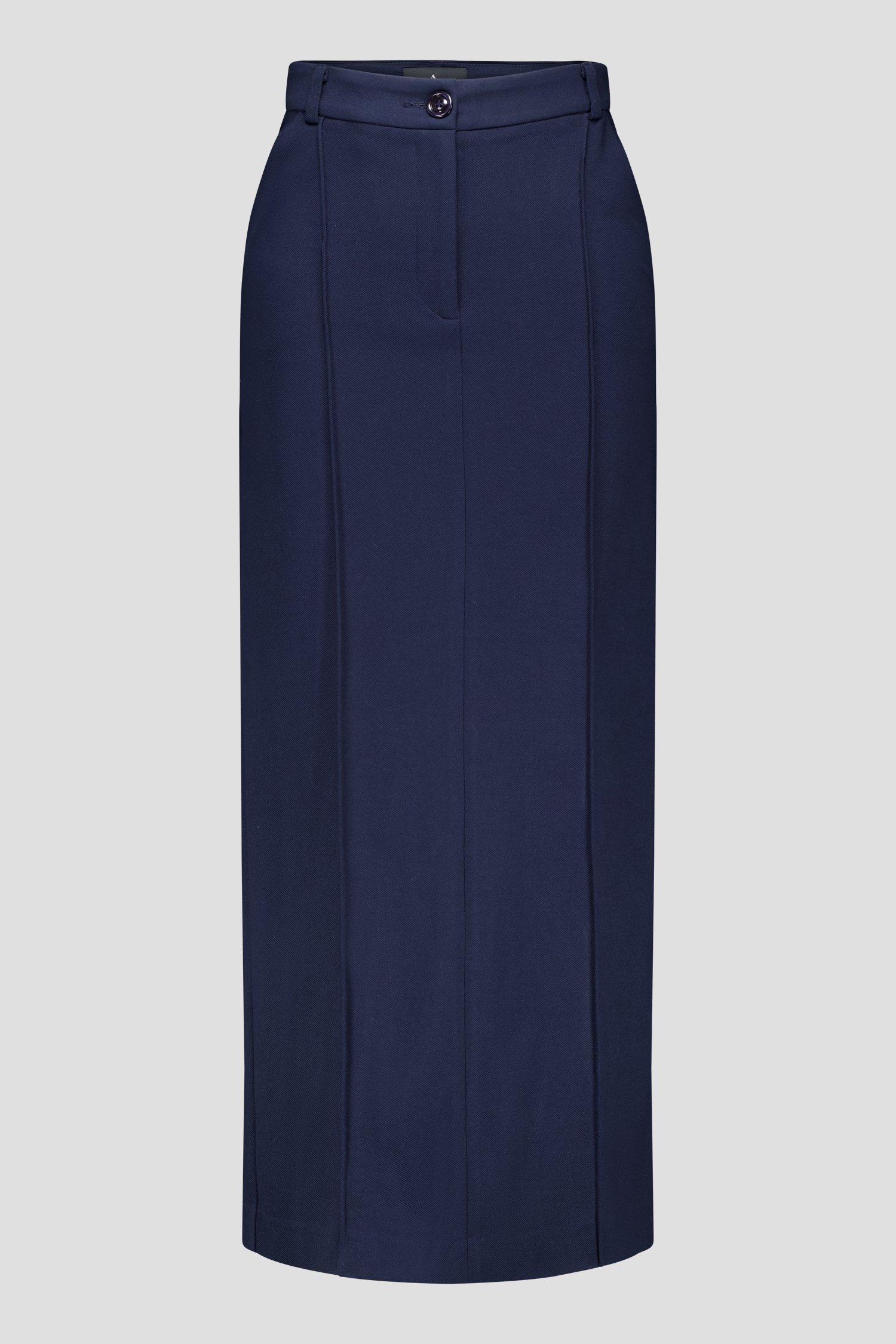 Jupe maxi bleu marine avec fente à l'arrière de AC by Annelien Coorevits pour Femmes