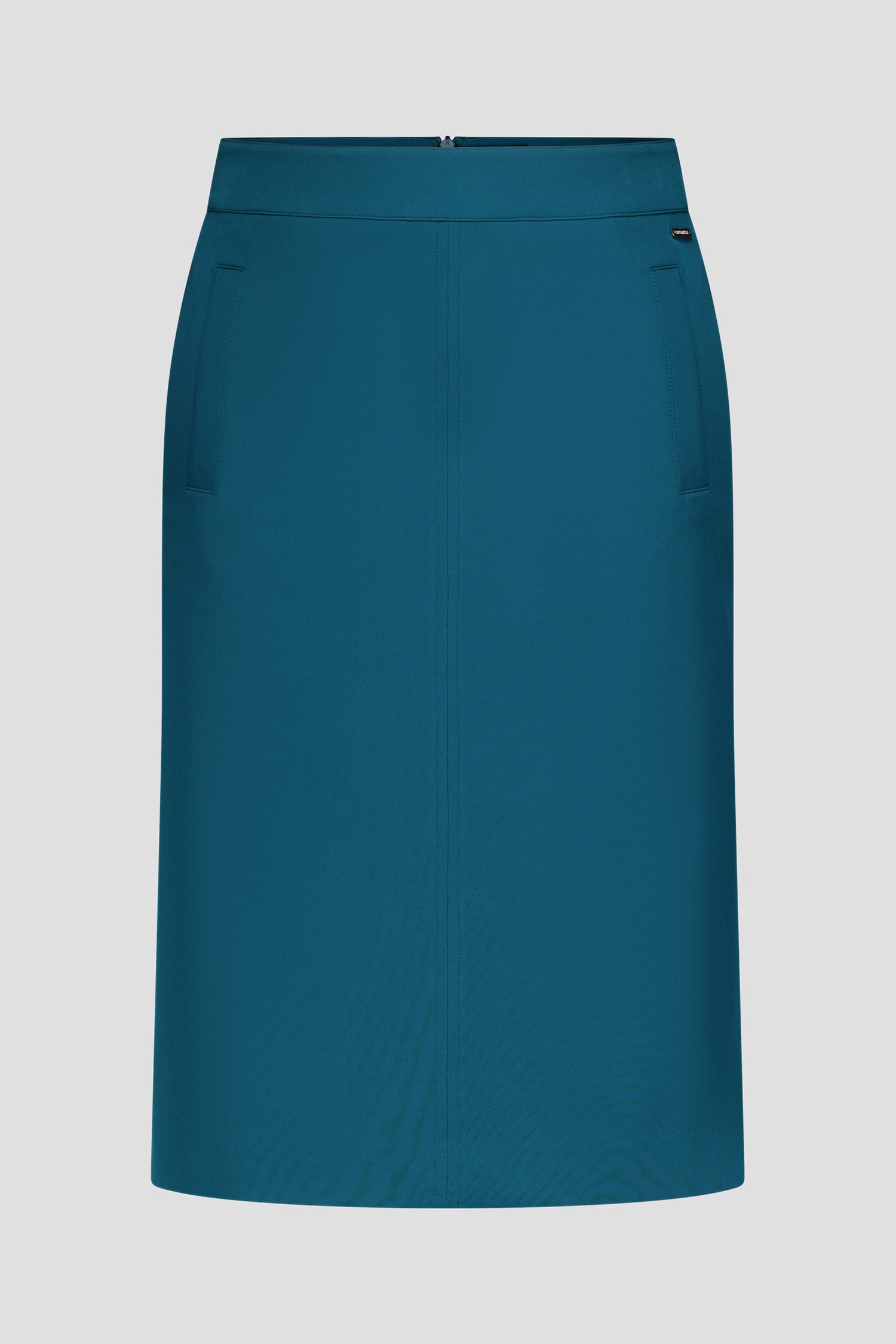 Photo produit 1 de Jupe midi vert-bleu de Claude Arielle pour Femmes