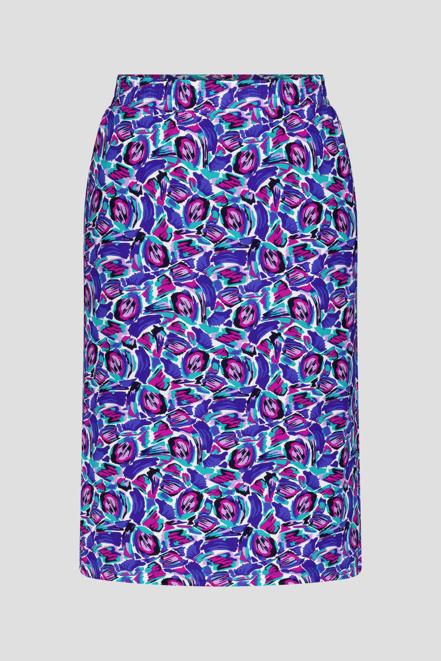 Jupe violette avec imprimé de Claude Arielle pour Femmes