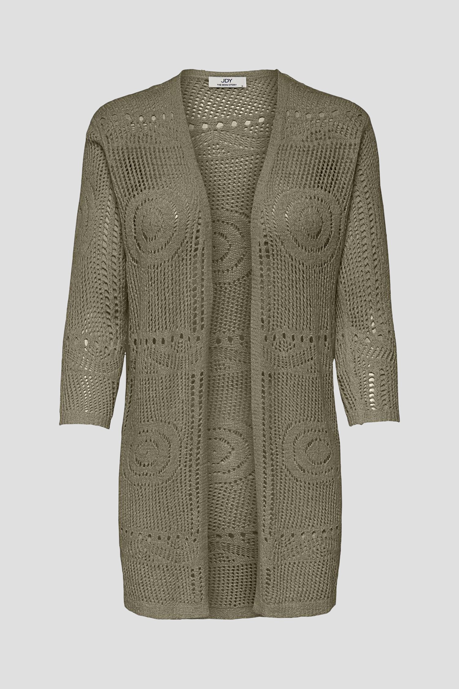Kaki gehaakte cardigan van JDY voor Dames