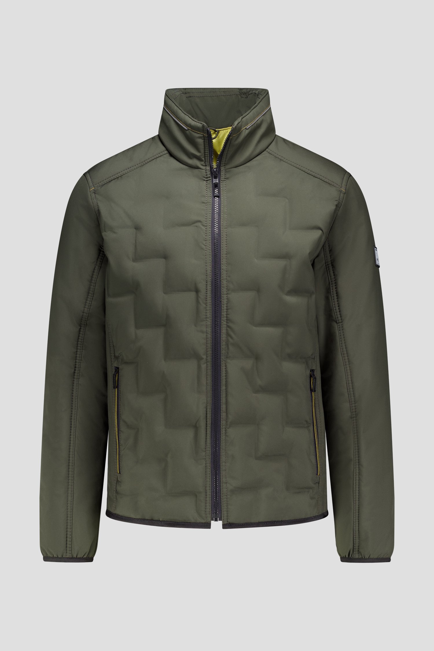 Productfoto 1 van Kaki jas met opstaande kraag door Gate One voor Heren