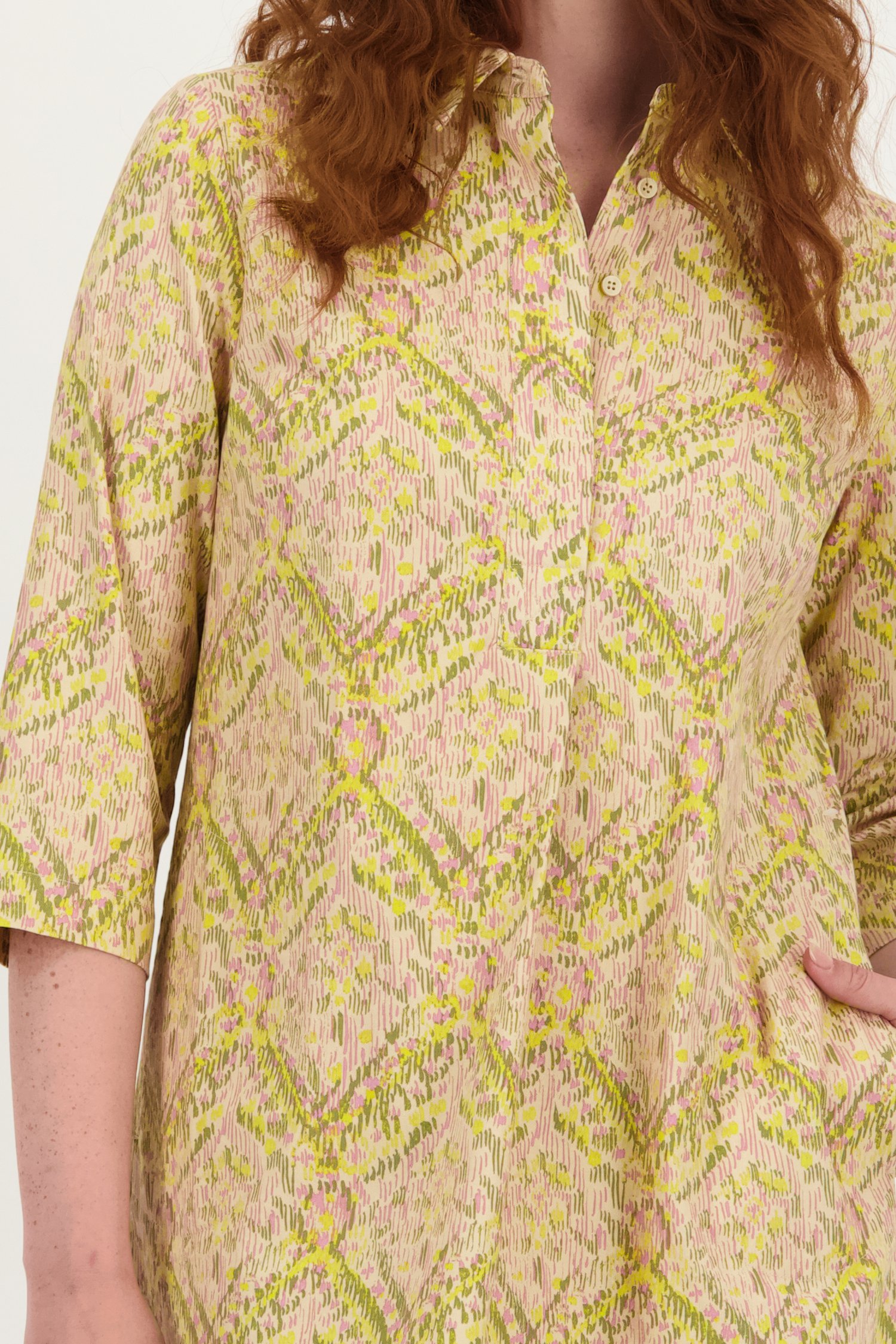 Kleedje met fijne print van Liberty Loving nature voor Dames