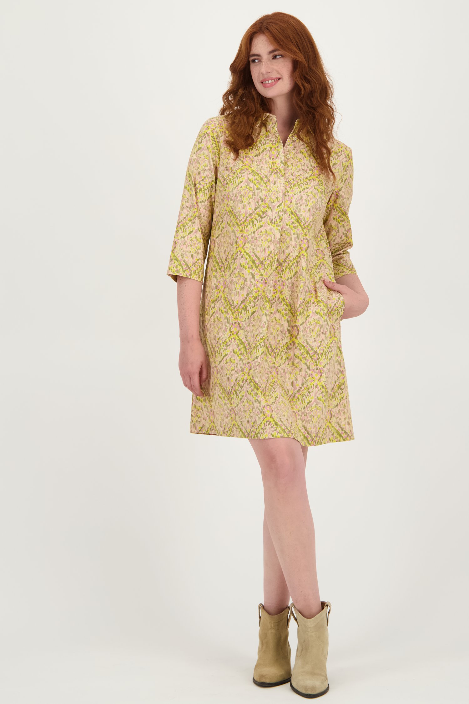 Kleedje met fijne print van Liberty Loving nature voor Dames