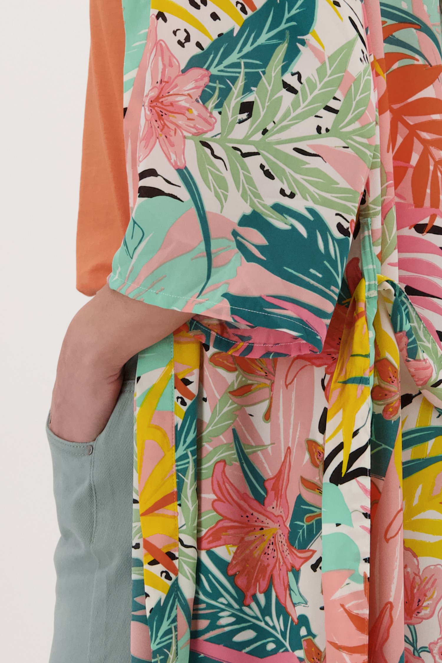 Kleurrijke, lange kimono van JDY voor Dames