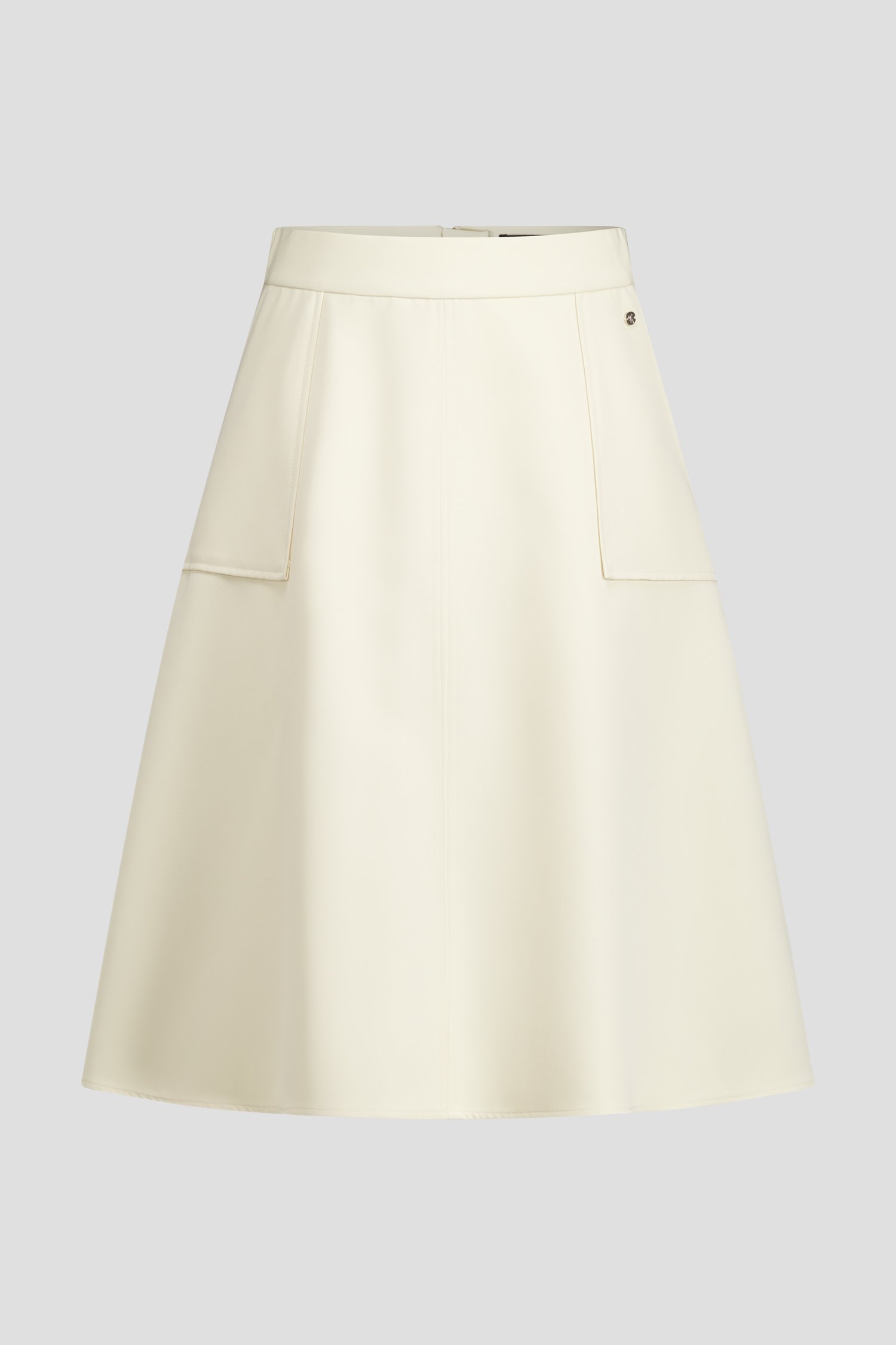 Productfoto 4 van Knielange ecru rok door Claude Arielle voor Dames