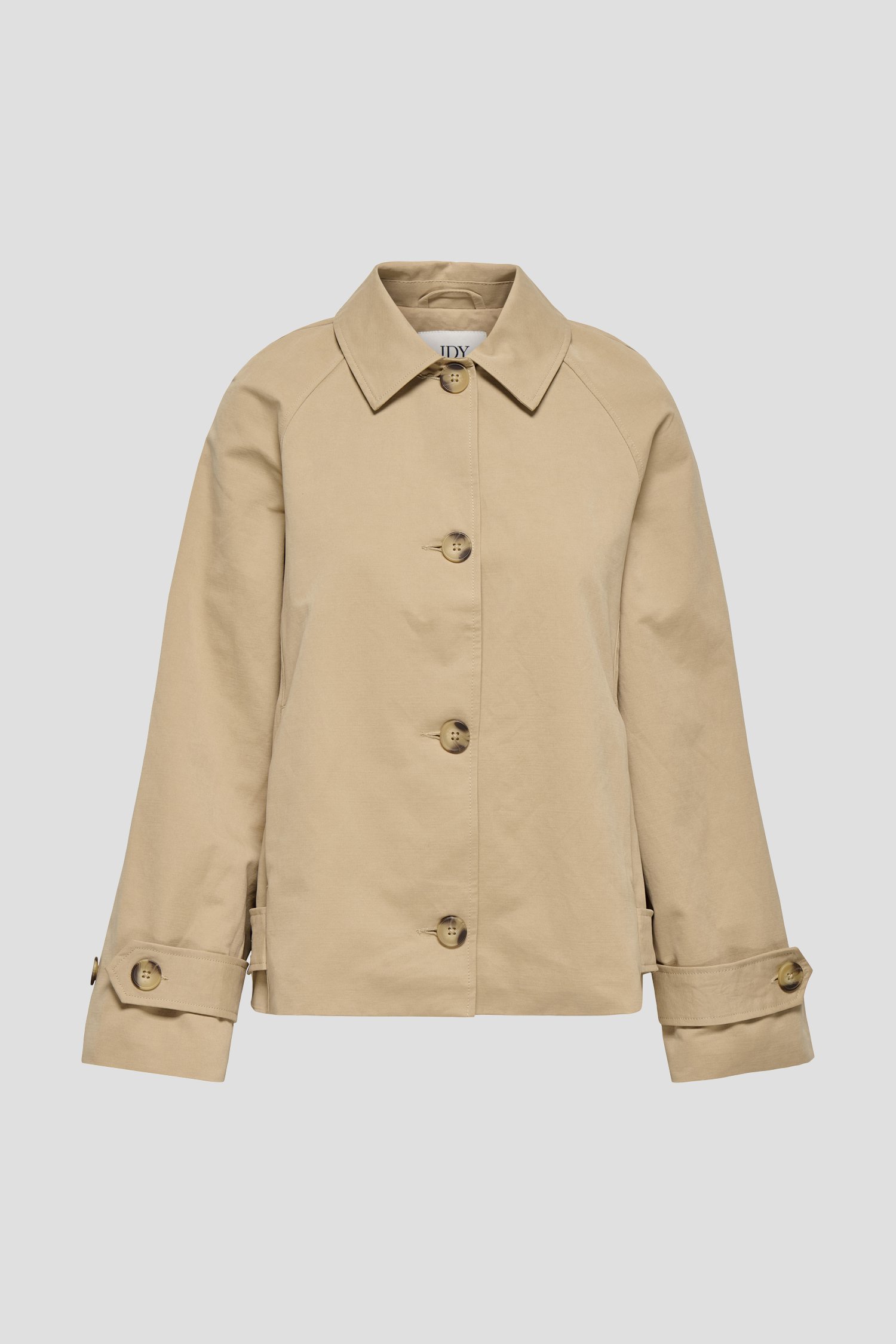 Productfoto 1 van Korte beige trenchcoat door JDY voor Dames