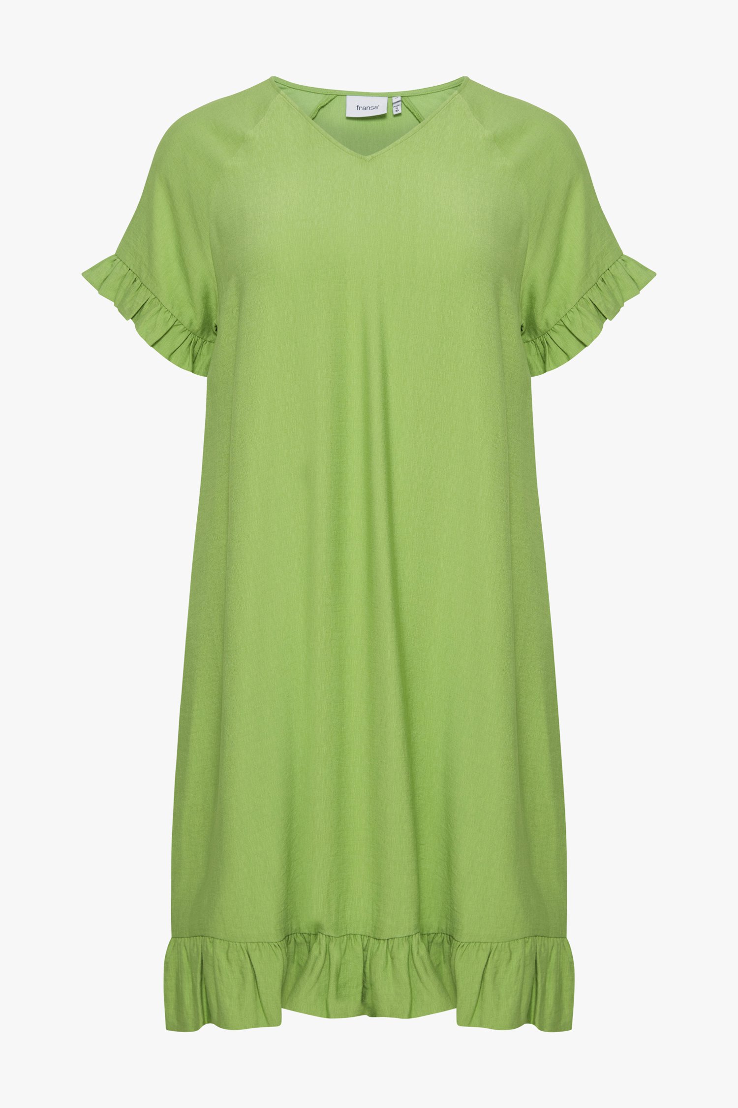 Lang groen kleedje van Fransa voor Dames