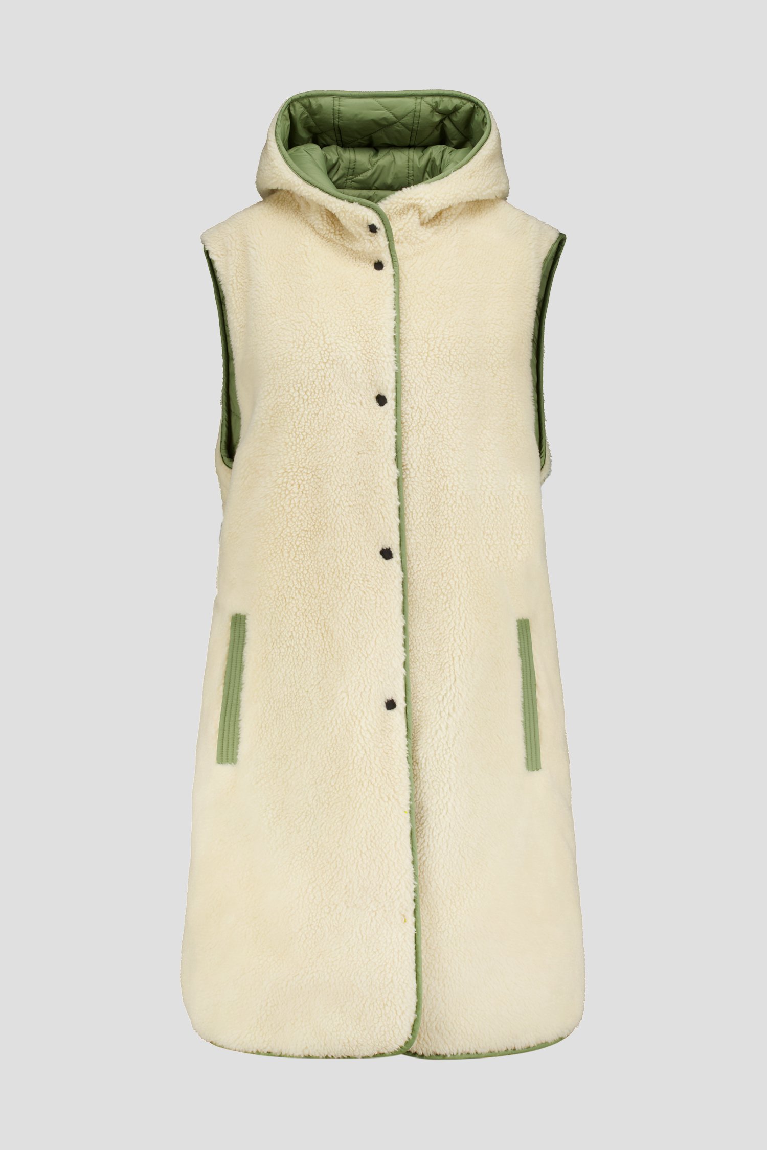 Lange bodywarmer - omkeerbaar van Libelle voor Dames