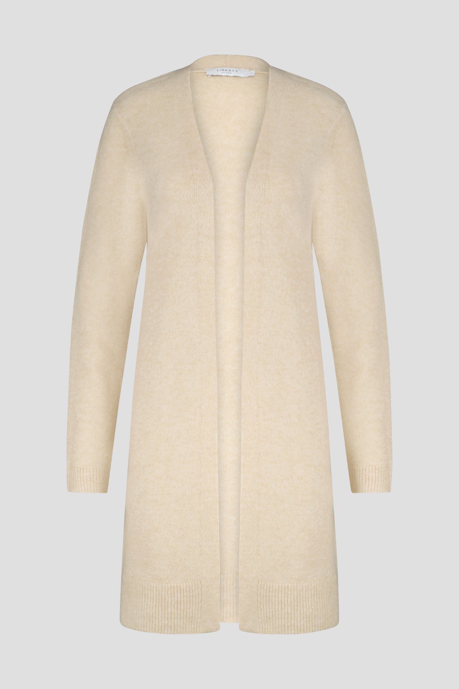 Lange ecru cardigan van Liberty Island voor Dames