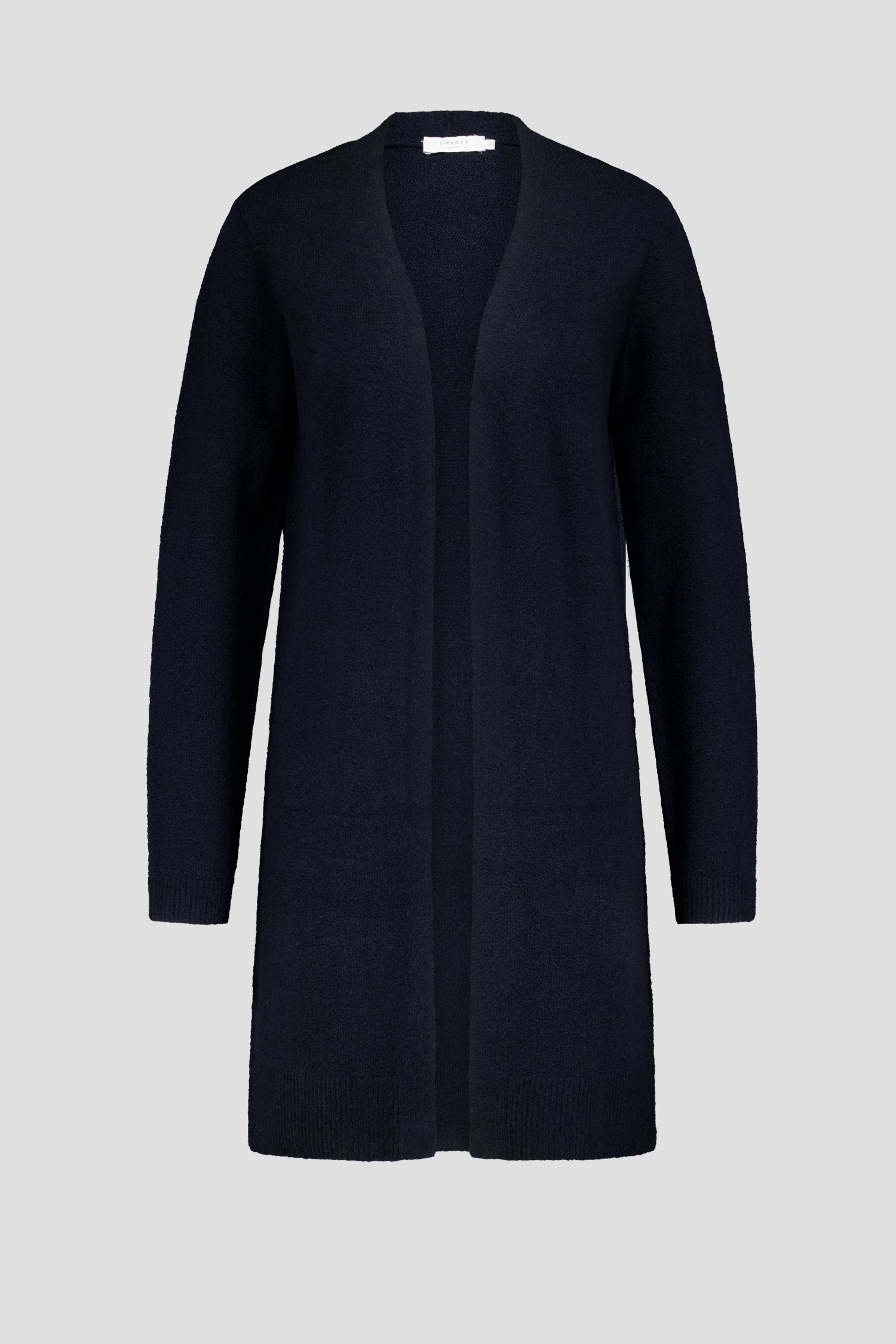 Productfoto 1 van Lange navy cardigan zonder knopen door Liberty Island voor Dames