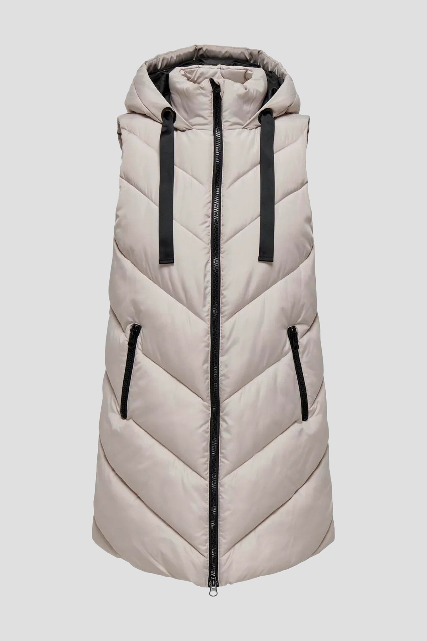 Productfoto 1 van Lange witte bodywarmer door JDY voor Dames