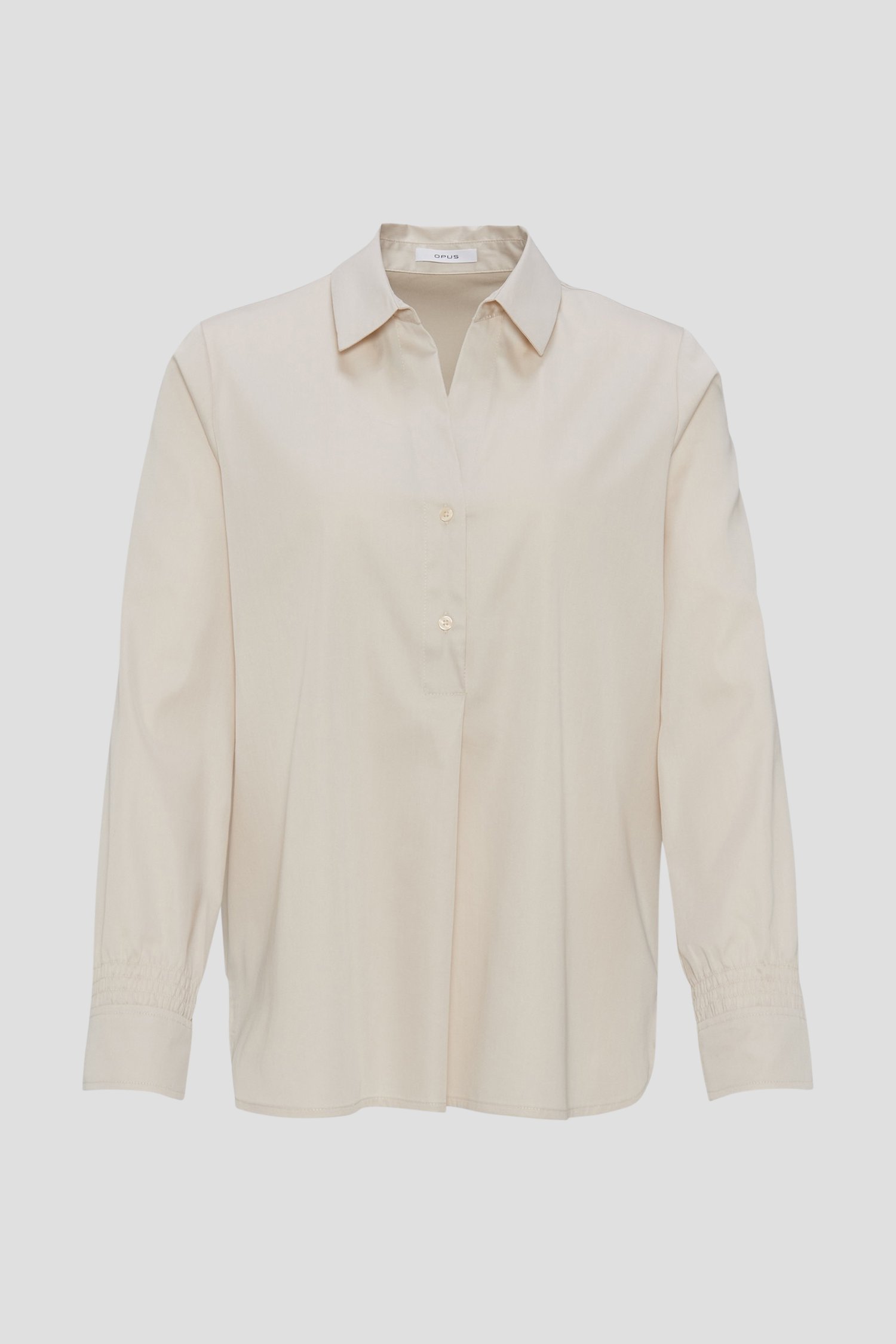 Lichtbeige blouse van Opus voor Dames