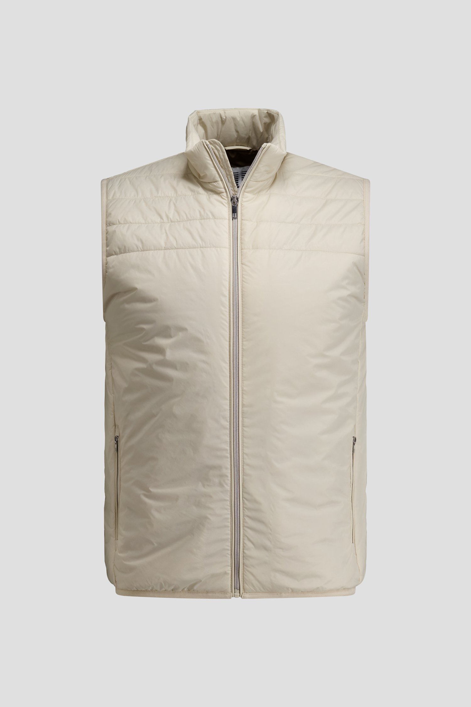 Productfoto 1 van Lichtbeige gewatteerde bodywarmer door Upper East voor Heren