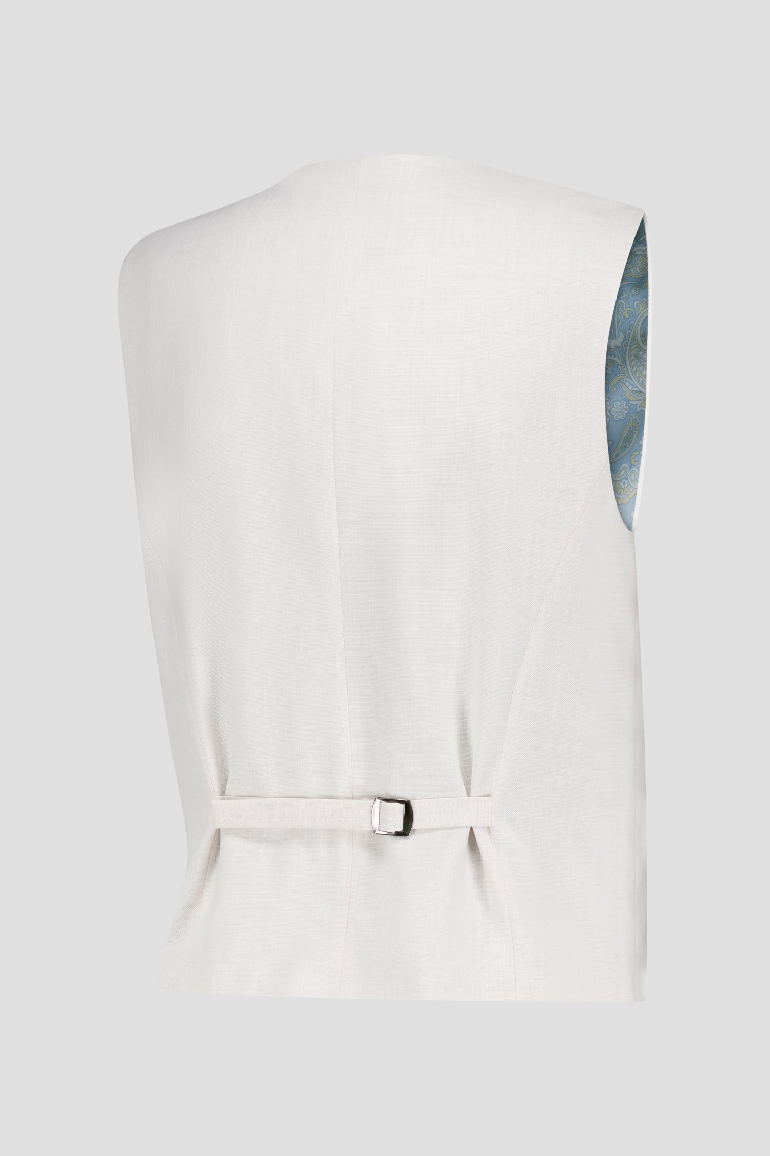 Lichtbeige gilet - Slim fit van Dansaert Black voor Heren