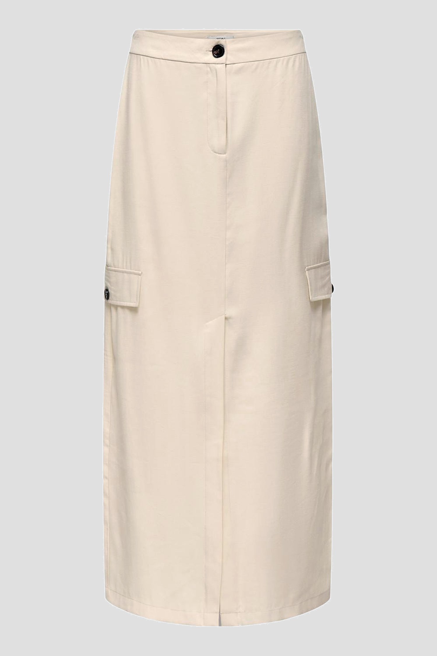 Lichtbeige maxirok met split van JDY voor Dames