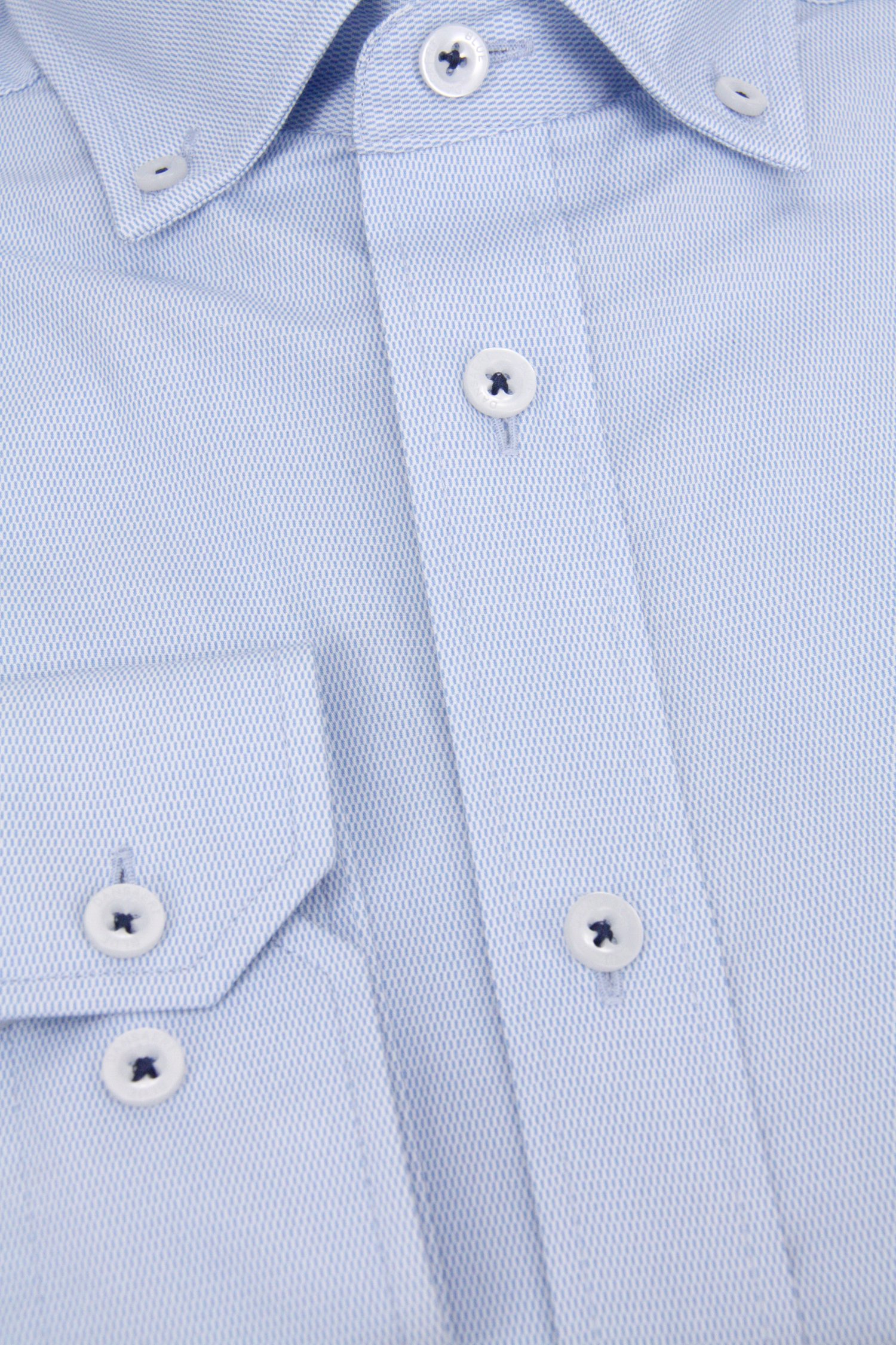 Lichtblauw hemd - Comfort fit  van Dansaert Blue voor Heren