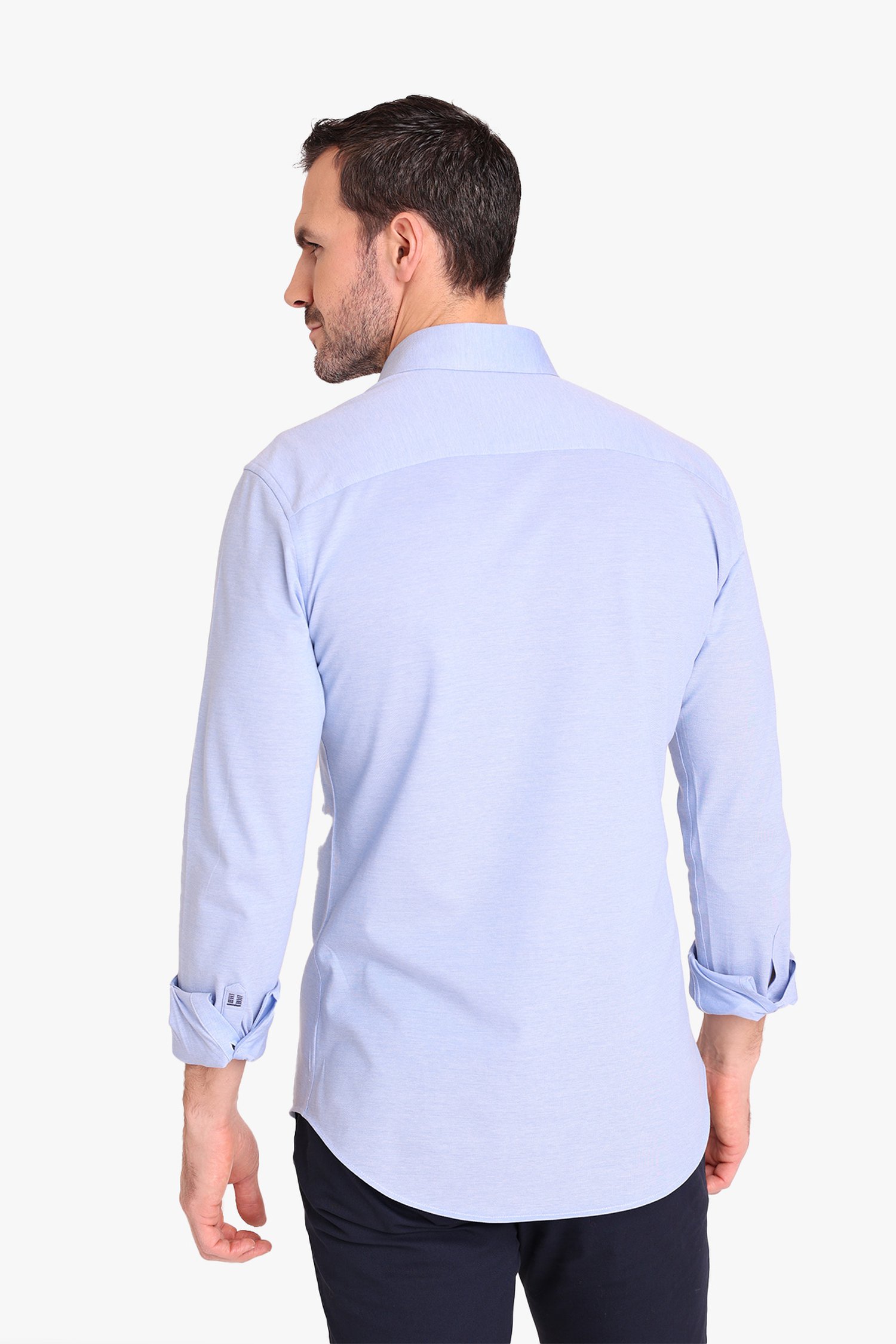 Lichtblauw hemd - slim fit van Upper East voor Heren