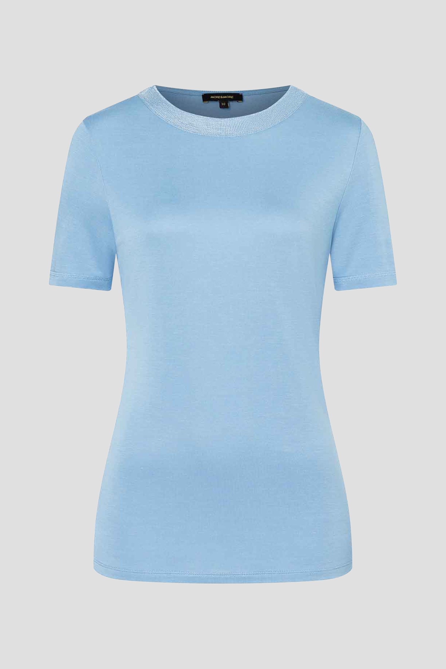 Lichtblauw T-shirt van More & More voor Dames