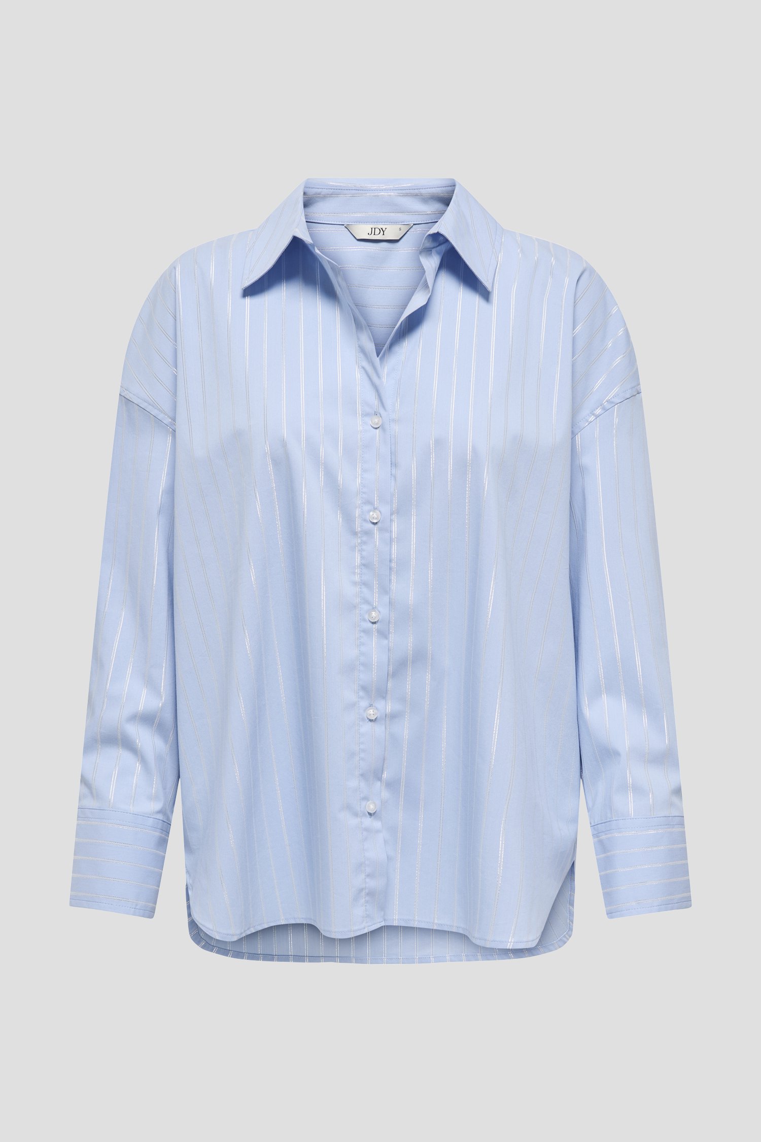 Productfoto 1 van Lichtblauwe blouse met zilver detail door JDY voor Dames