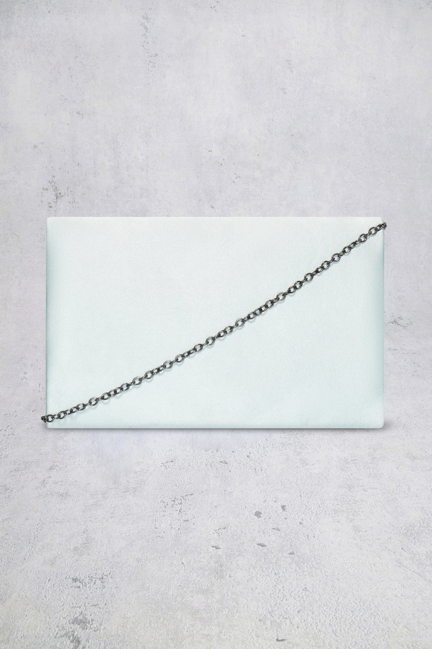 Achterkant van Lichtblauwe clutch door Bulaggi voor Dames