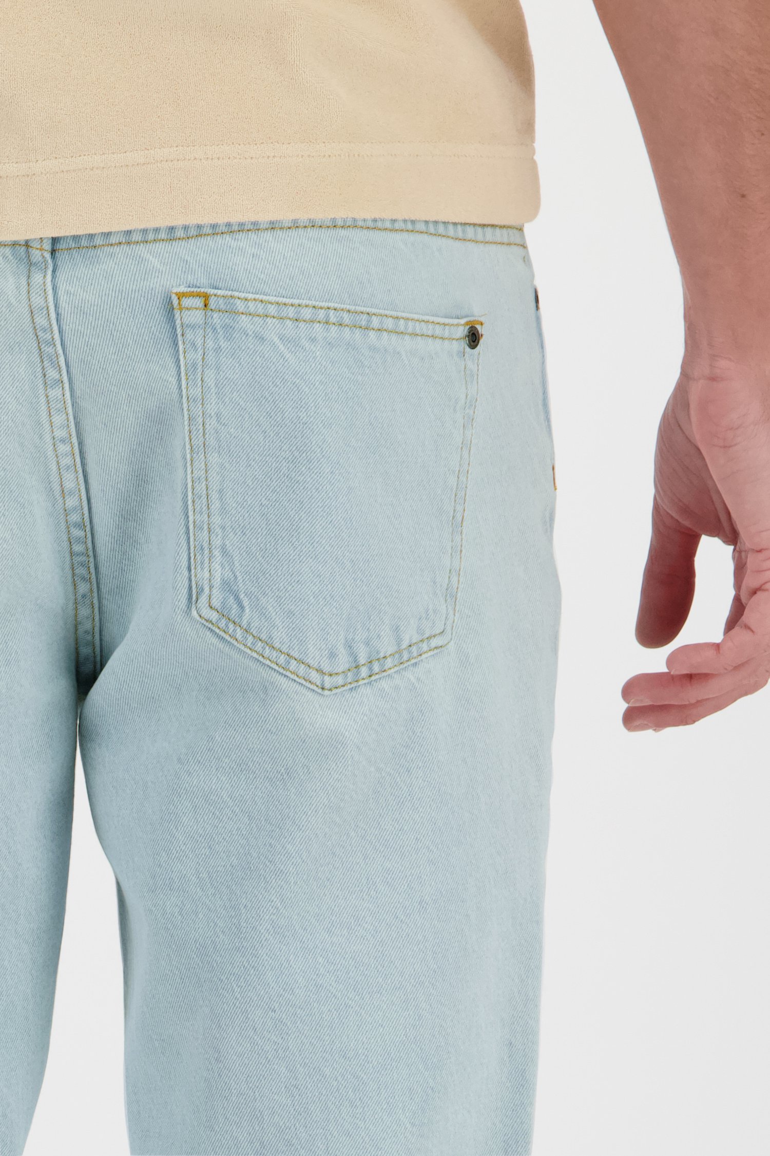 Lichtblauwe jeans - Collectie Metejoor van Ravøtt voor Heren