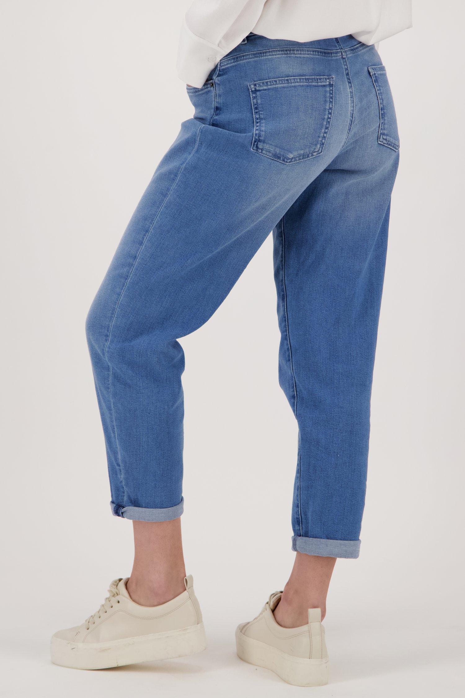 Lichtblauwe jeans - Marley - Mom fit van Island Denim | 3623251 | e5
