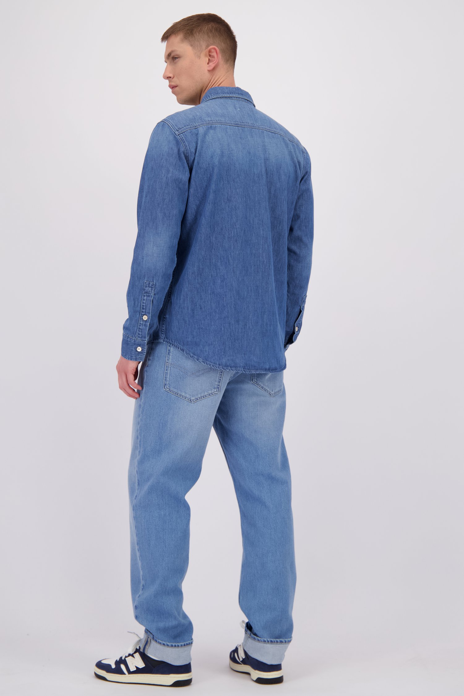 Extra foto 2 van Lichtblauwe jeans - Relaxed fit door Liberty Island Denim voor Heren