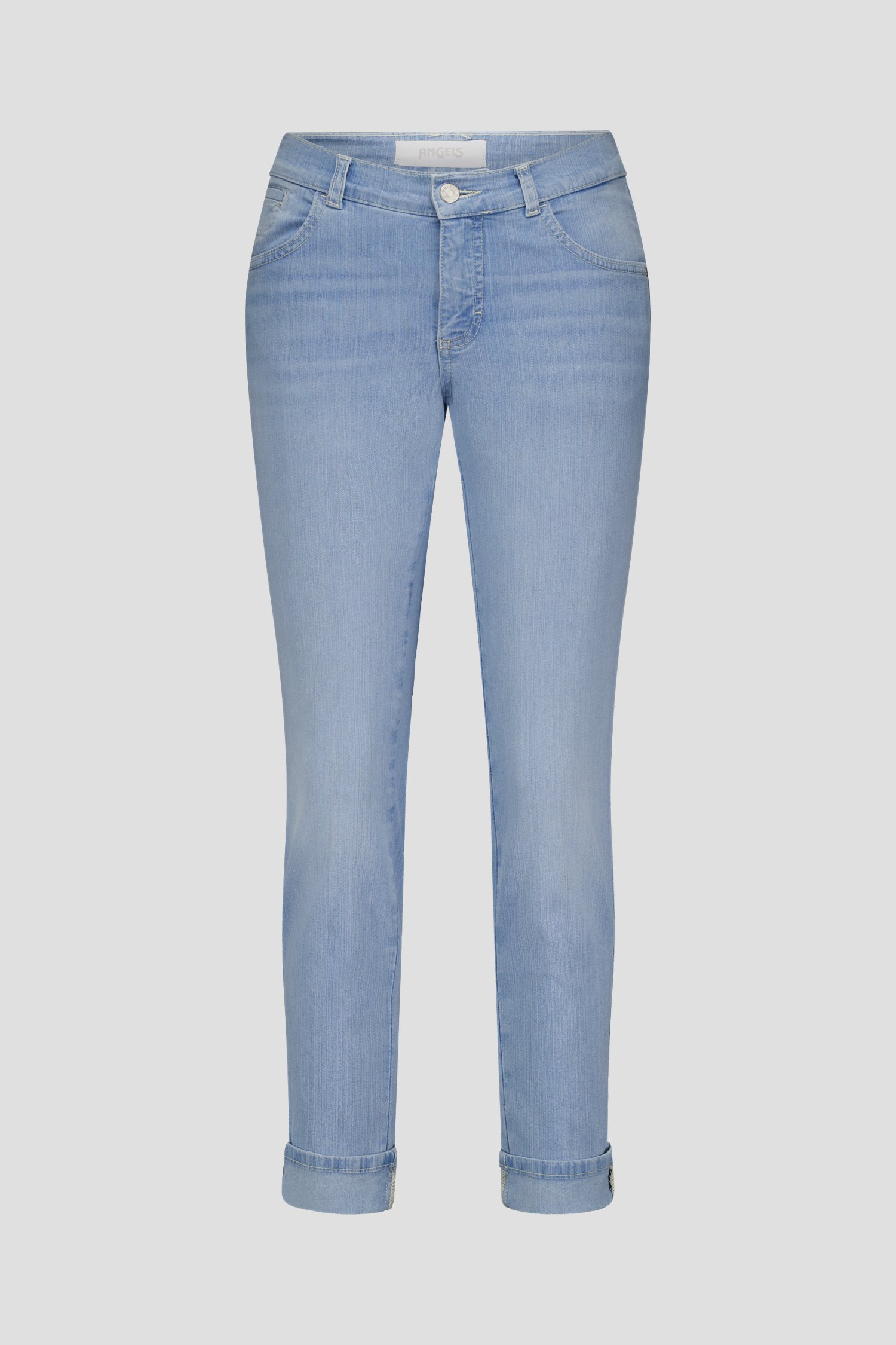 Lichtblauwe jeans - straight fit - 7/8 lengte van Angels voor Dames