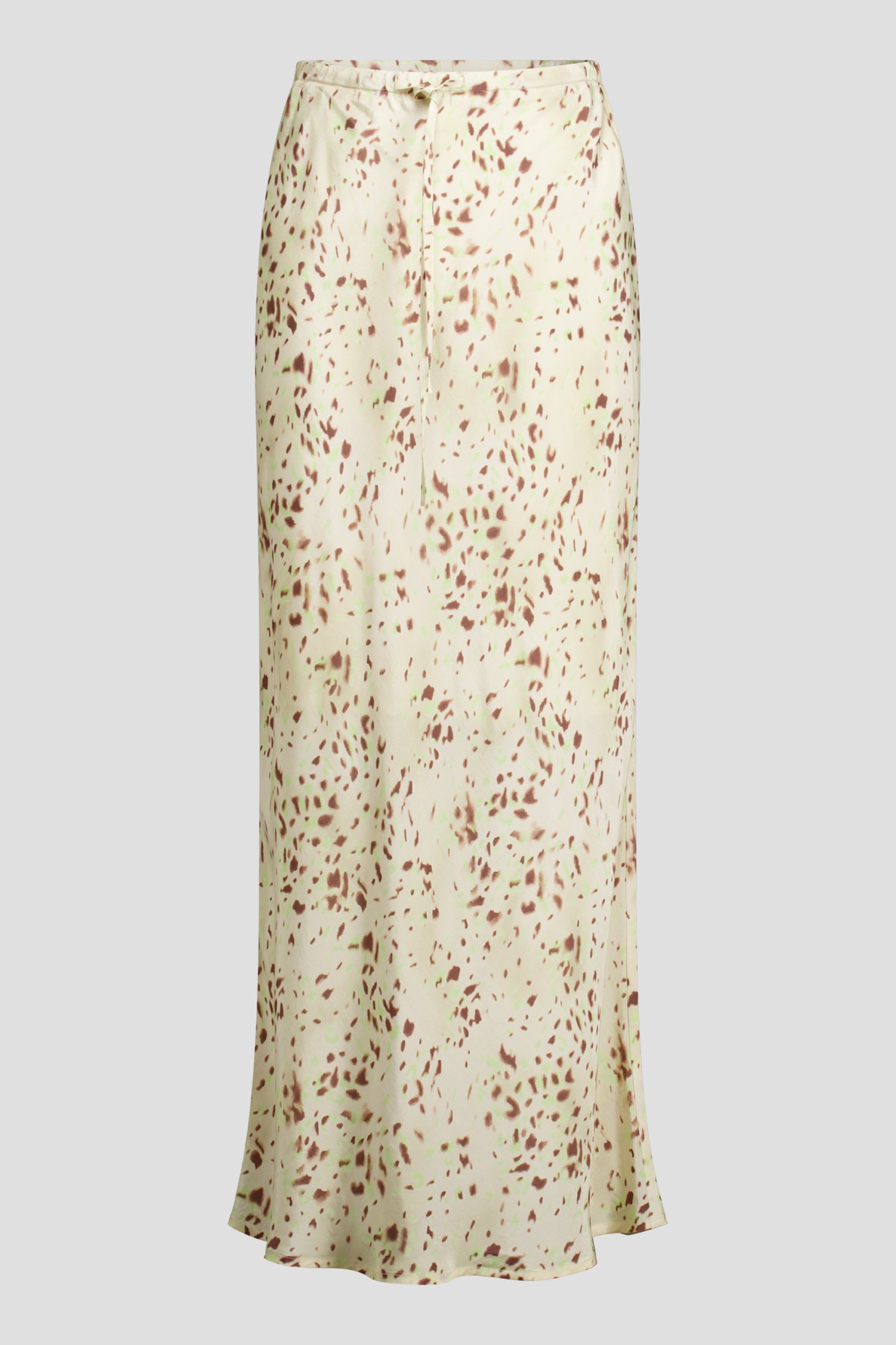 Productfoto 1 van Lichtgele maxirok met print door Louise voor Dames