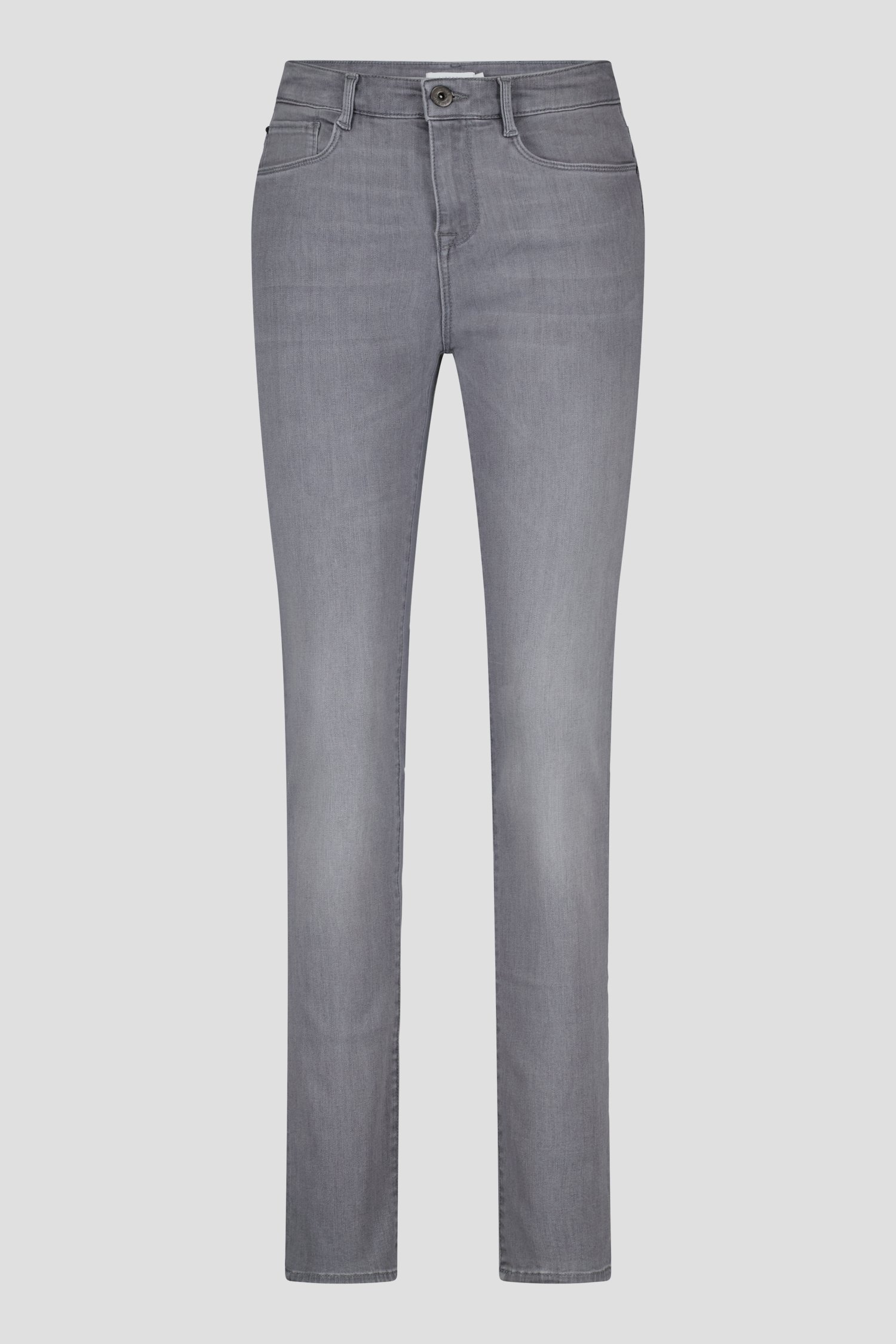 Lichtgrijze jeans - Lily - Slim fit - L32 van Liberty Island Denim voor Dames
