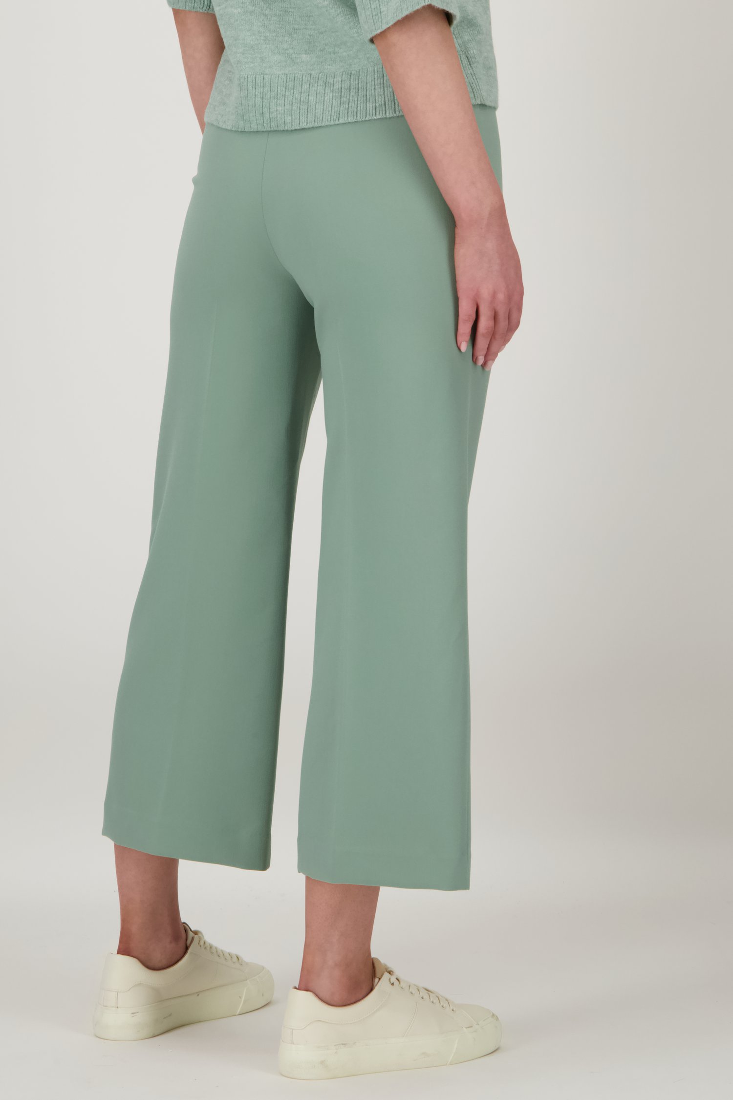 Achterkant van Lichtgroene 7/8 broek door Libelle voor Dames