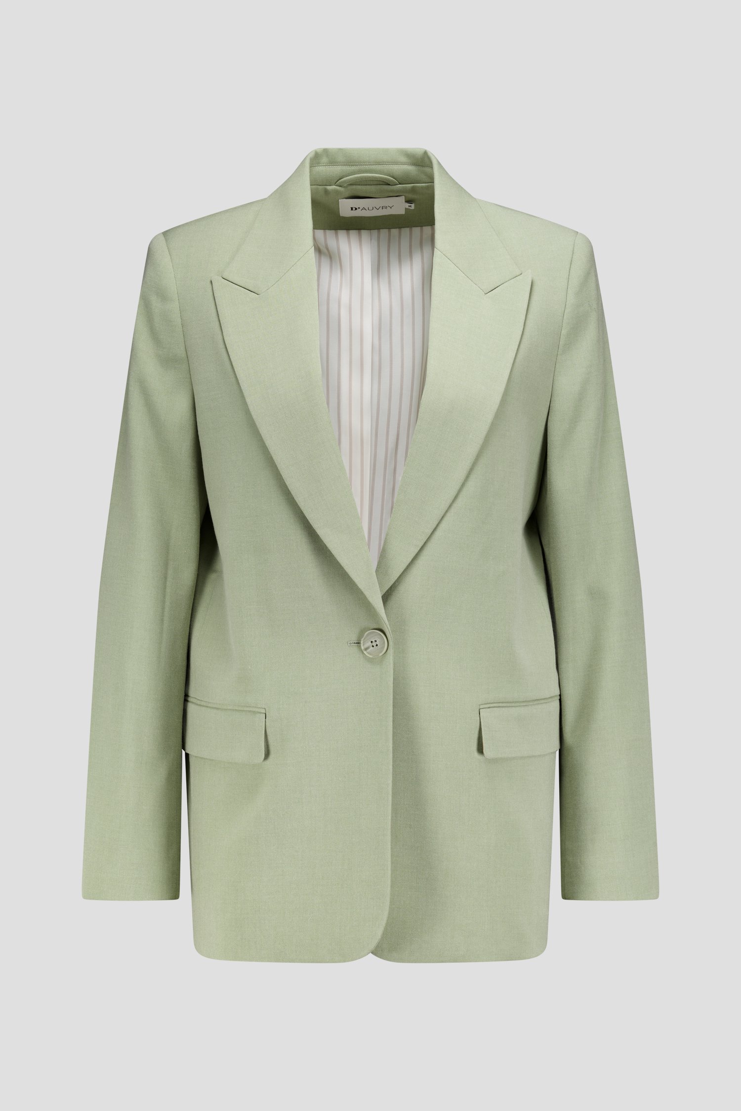 Productfoto 1 van Lichtgroene blazer  door D'Auvry voor Dames