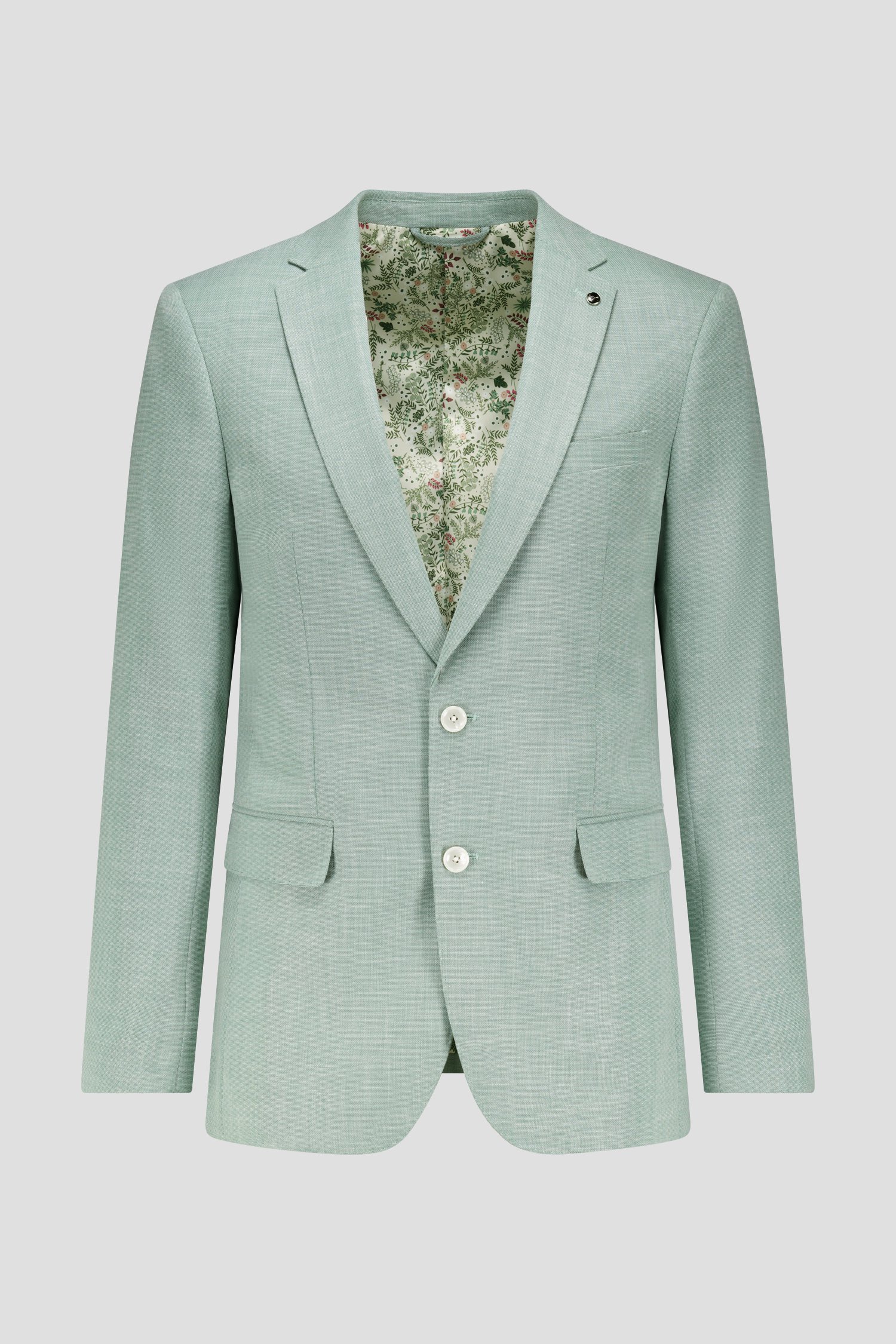 Productfoto 1 van Lichtgroene  kostuumvest – Regular fit  door Dansaert Black voor Heren