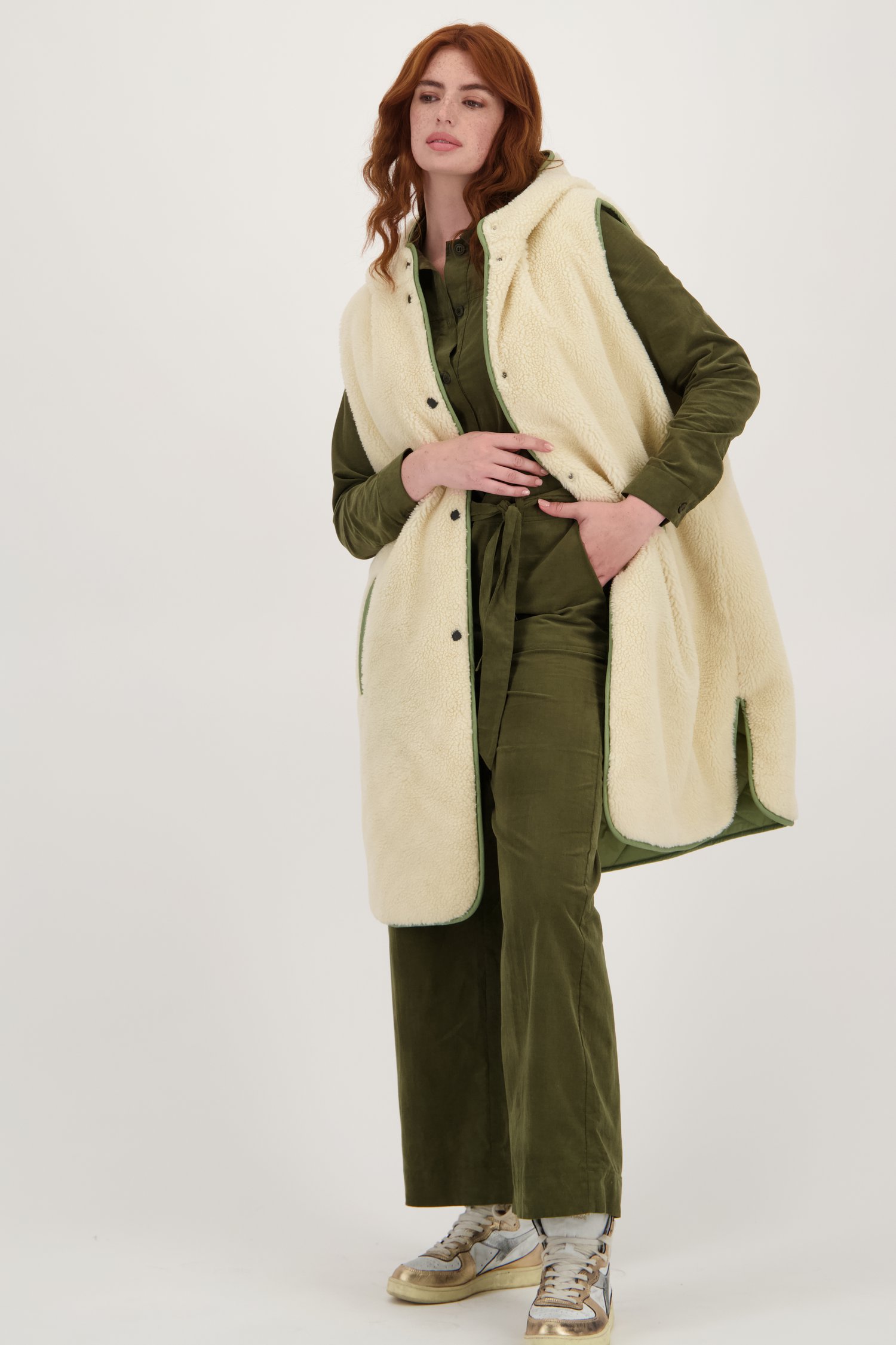 Long bodywarmer - réversible de Libelle pour Femmes