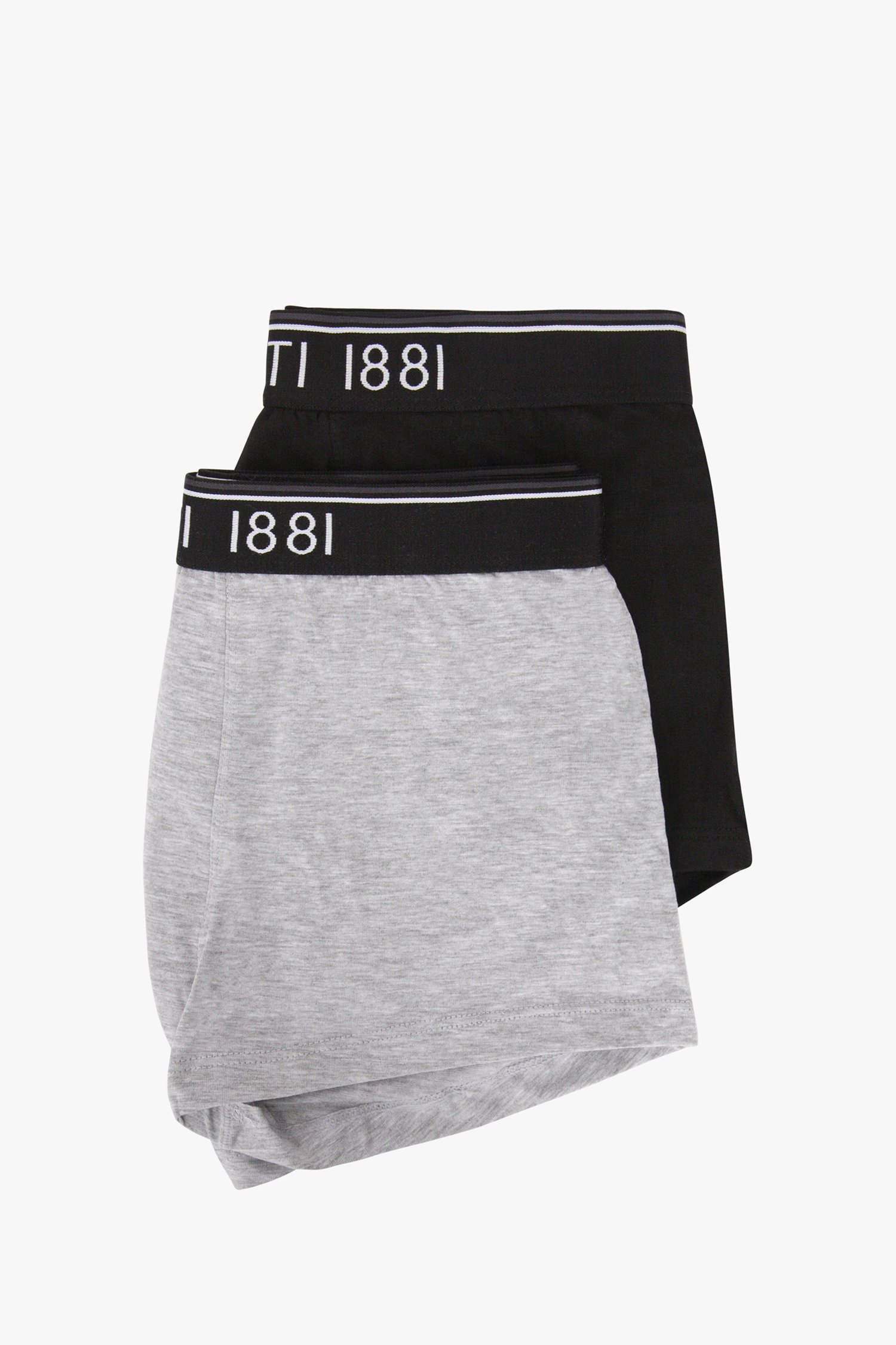 Lot de 2 boxers pour homme - gris et noir de Cerruti 1881 pour Hommes