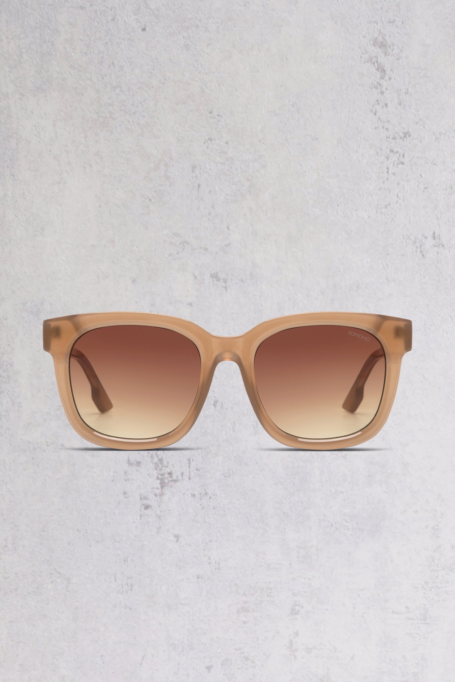 Lunettes de soleil beige - Sienna de Komono pour Femmes